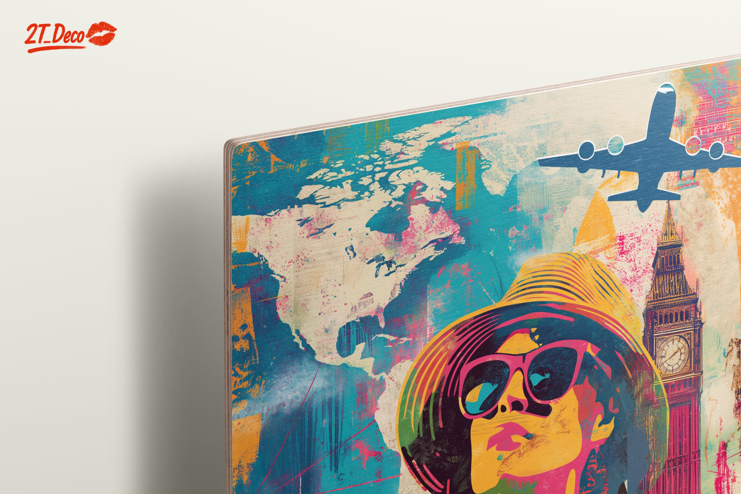 Vibrant Aesthetic Travel Poster - Image 15