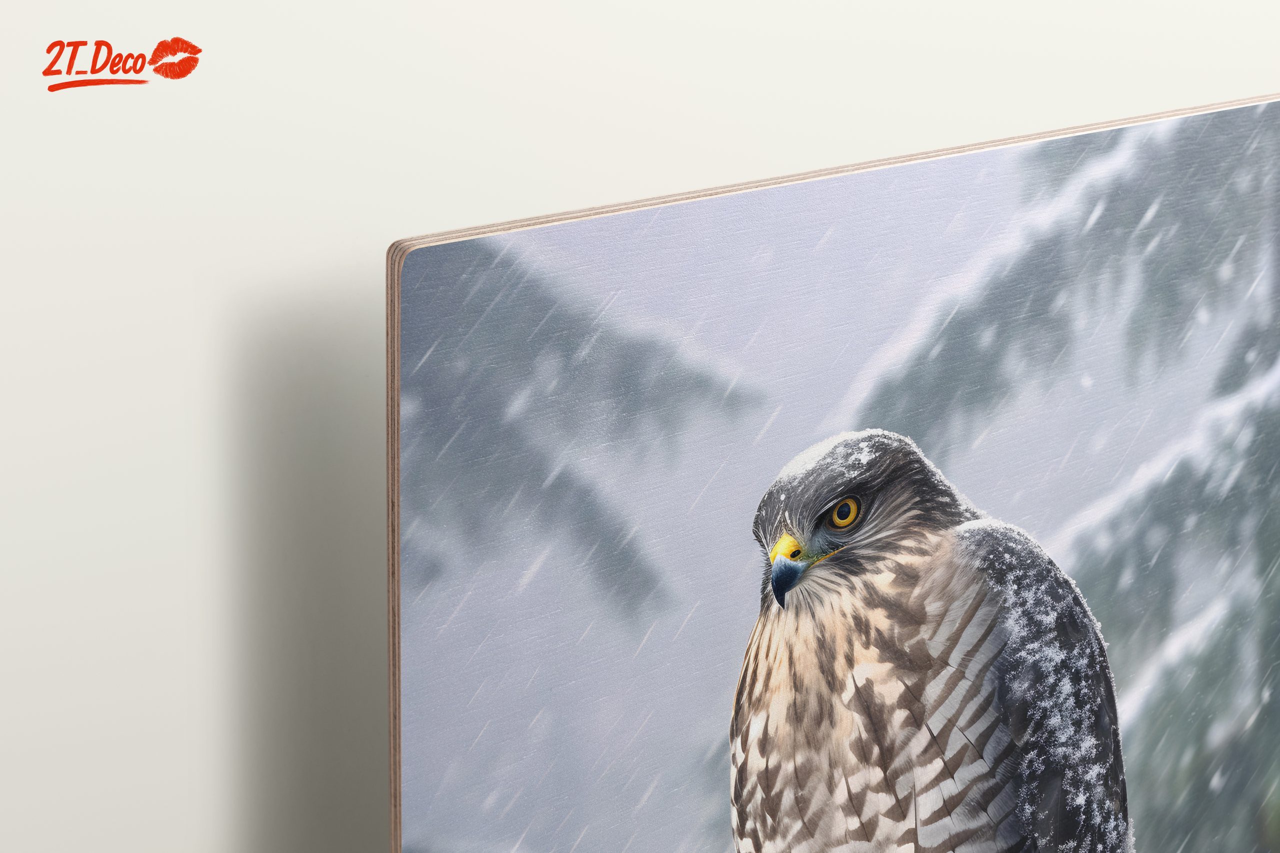 Stunning Eagle in Snowy Landscape - Image 15
