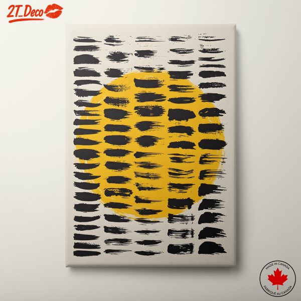 Bold Abstract Brushstroke Art