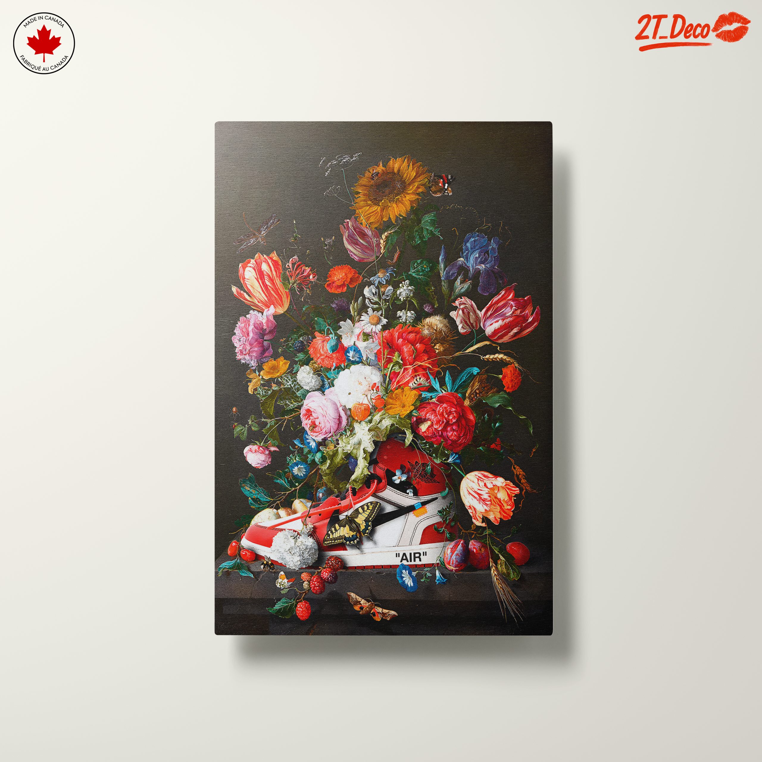 Floral Sneaker Design with Vibrant Colors - Image 10