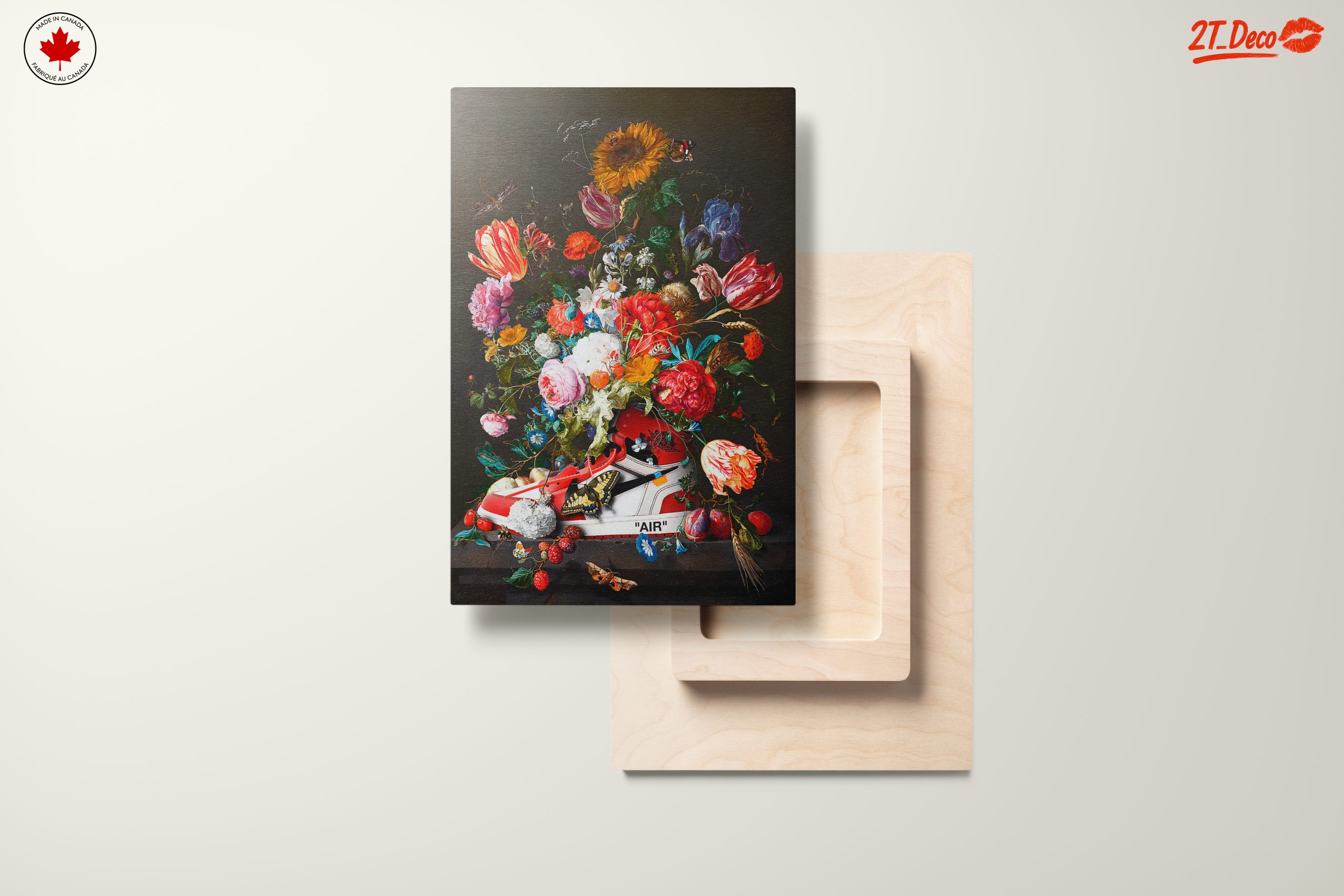 Floral Sneaker Design with Vibrant Colors - Image 11