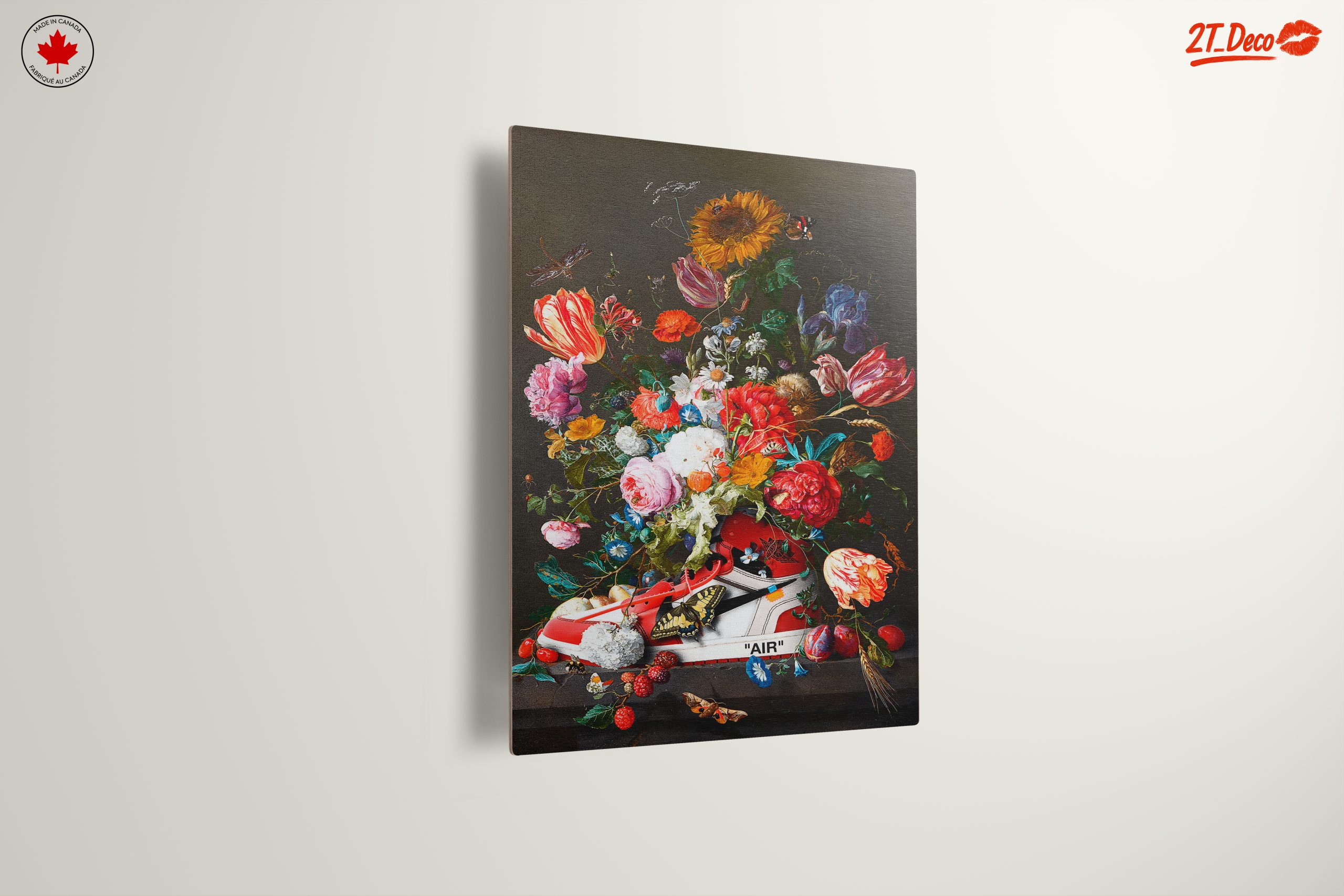 Floral Sneaker Design with Vibrant Colors - Image 13