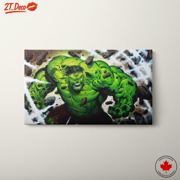 Powerful Hulk Artwork in Action
