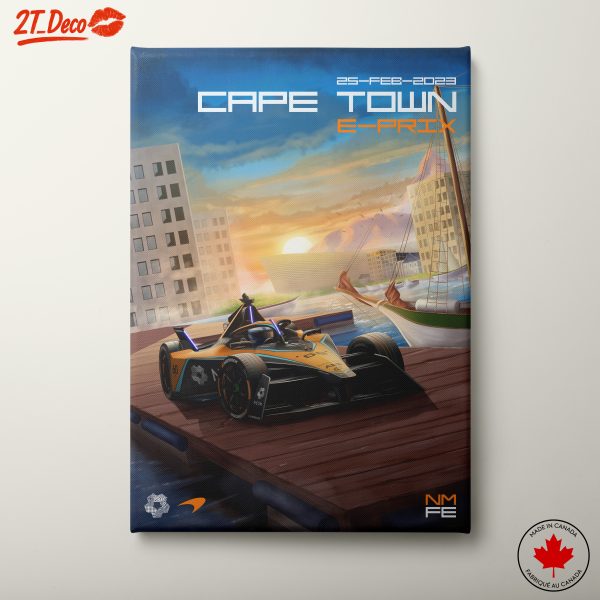 Cape Town E-Prix Racing Artwork