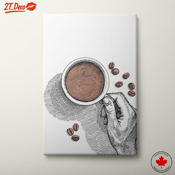 Charming Coffee Culture Illustration