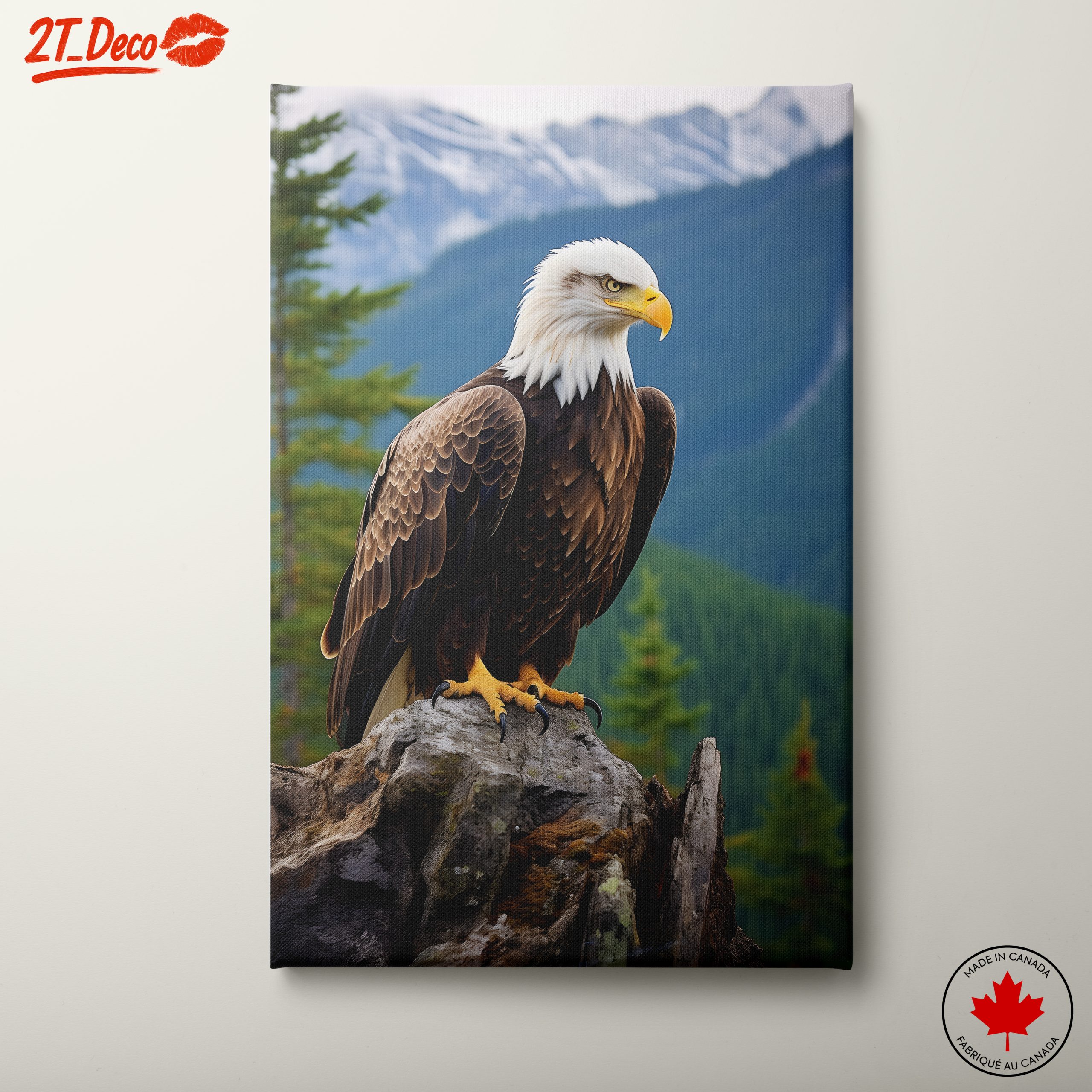Stunning Bald Eagle Wall Art