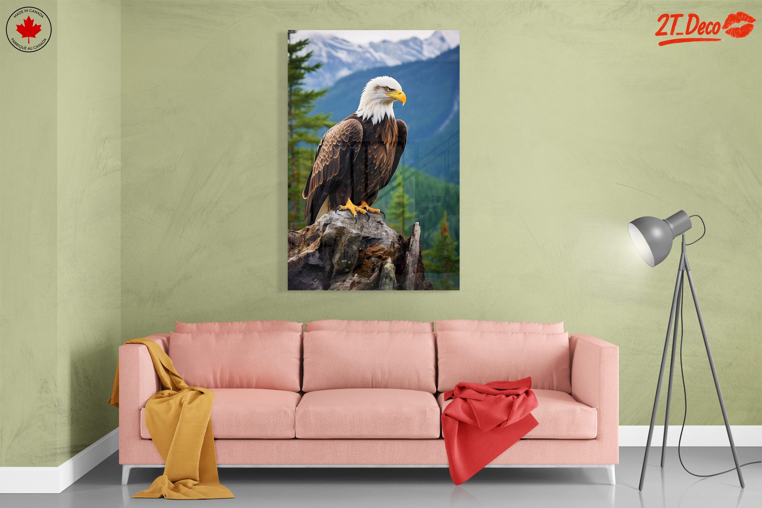 Stunning Bald Eagle Wall Art - Image 7