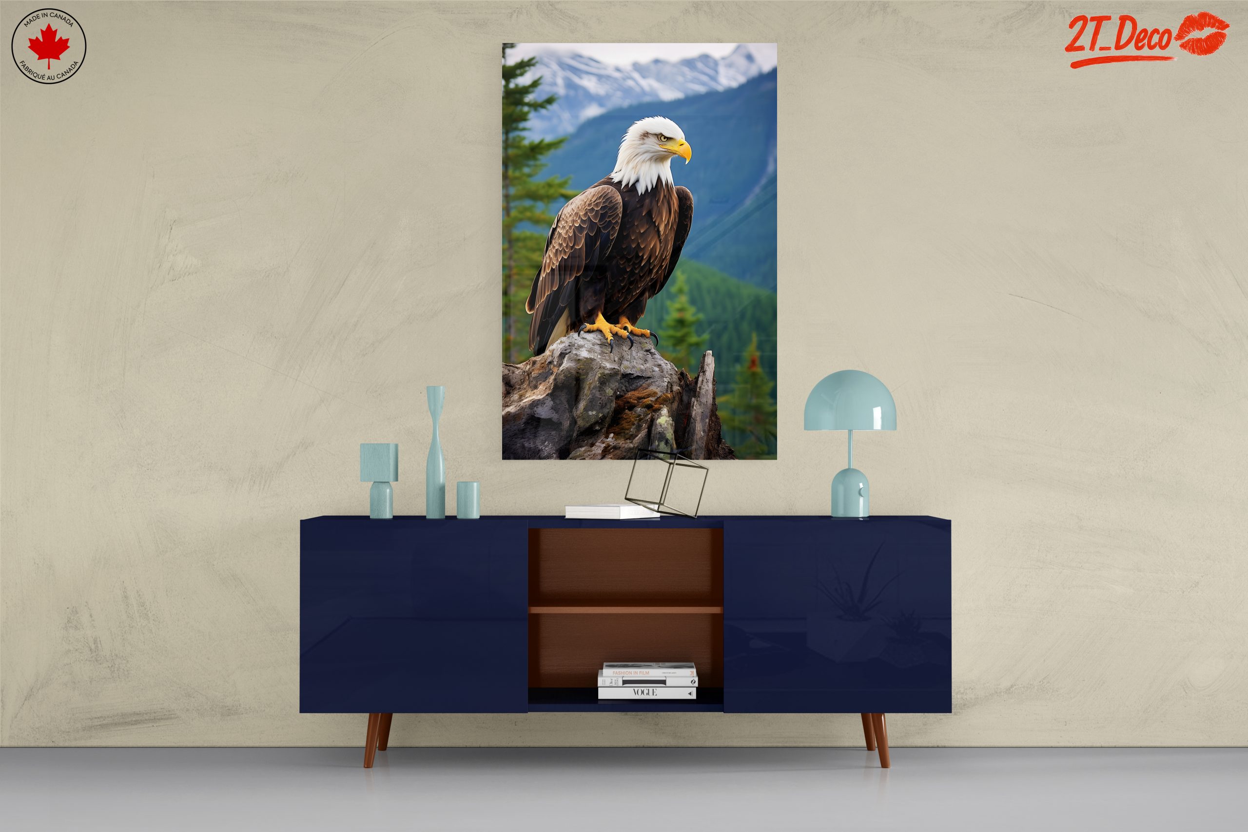 Stunning Bald Eagle Wall Art - Image 8