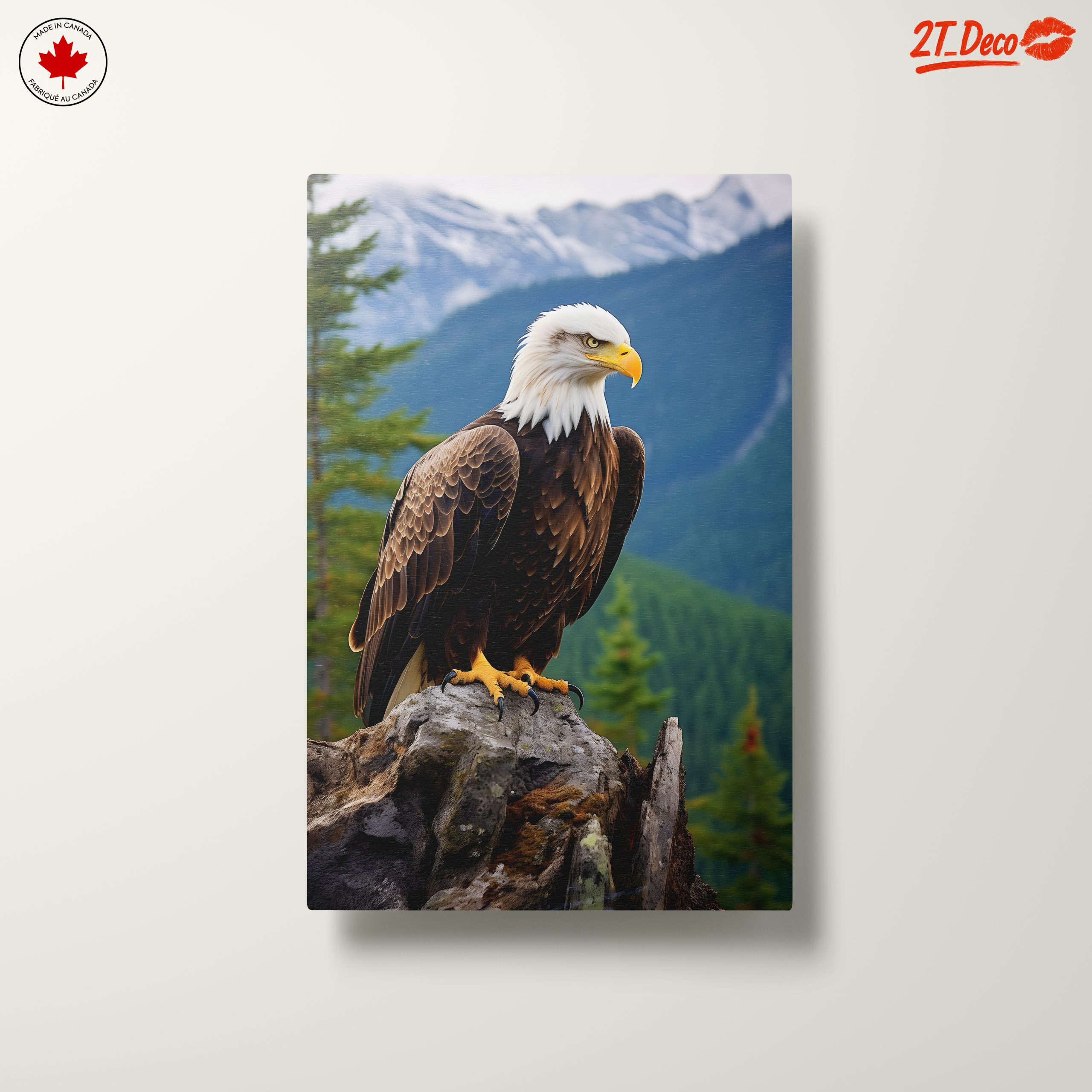 Stunning Bald Eagle Wall Art - Image 10