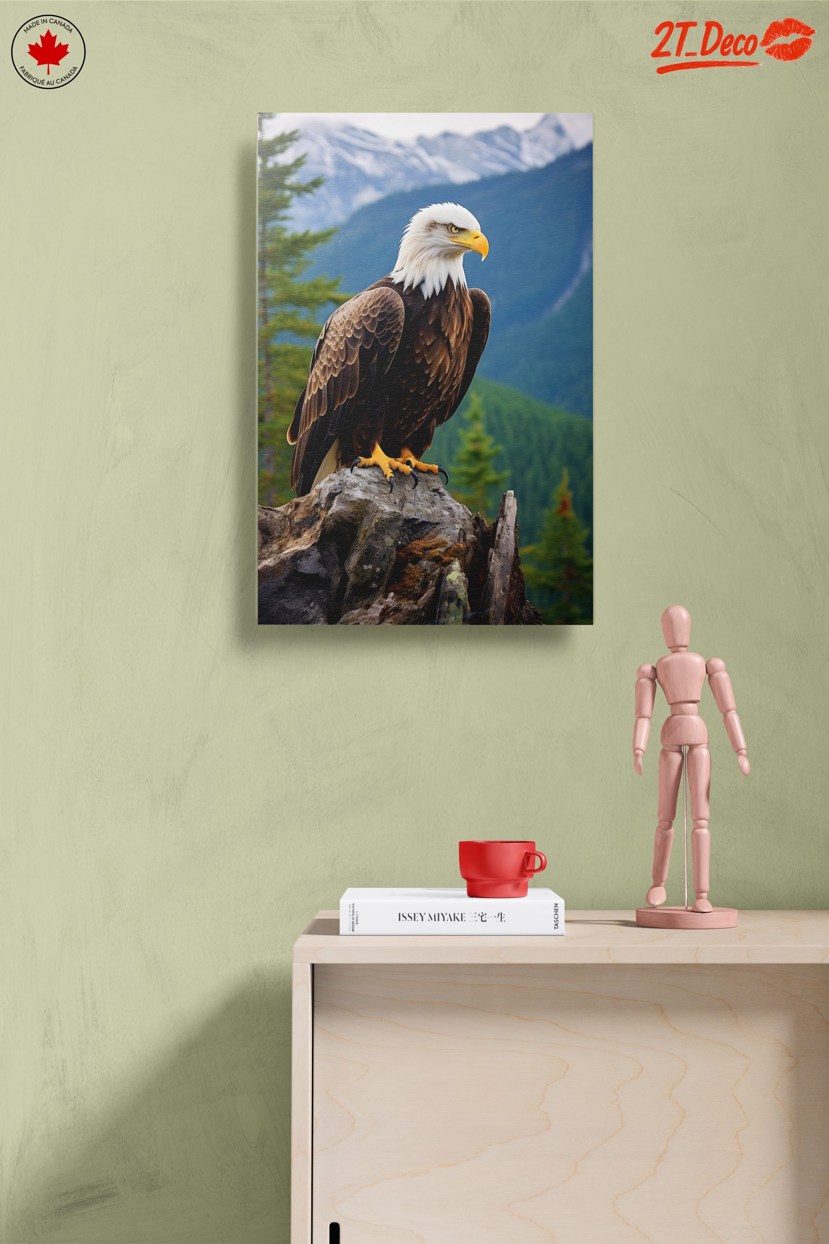 Stunning Bald Eagle Wall Art - Image 14