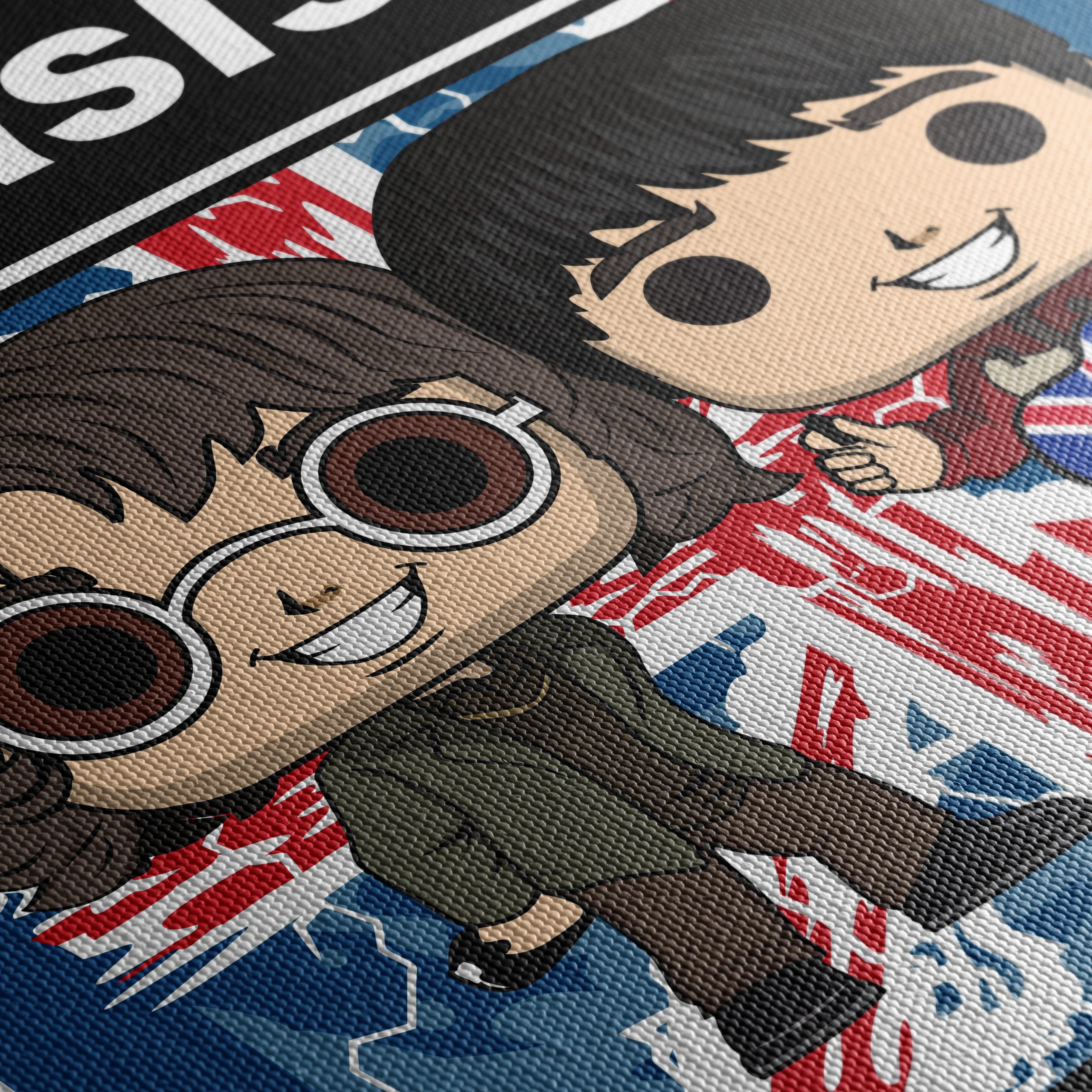 Oasis Themed Artistic Music Art - Image 5