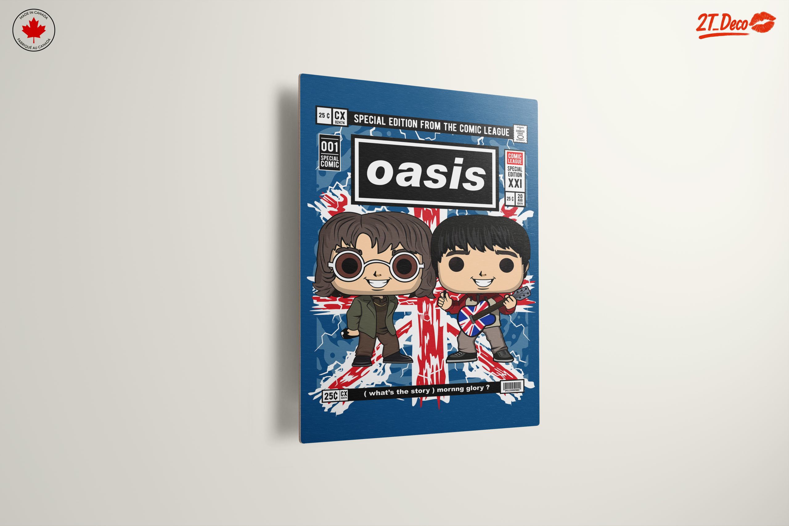 Oasis Themed Artistic Music Art - Image 13
