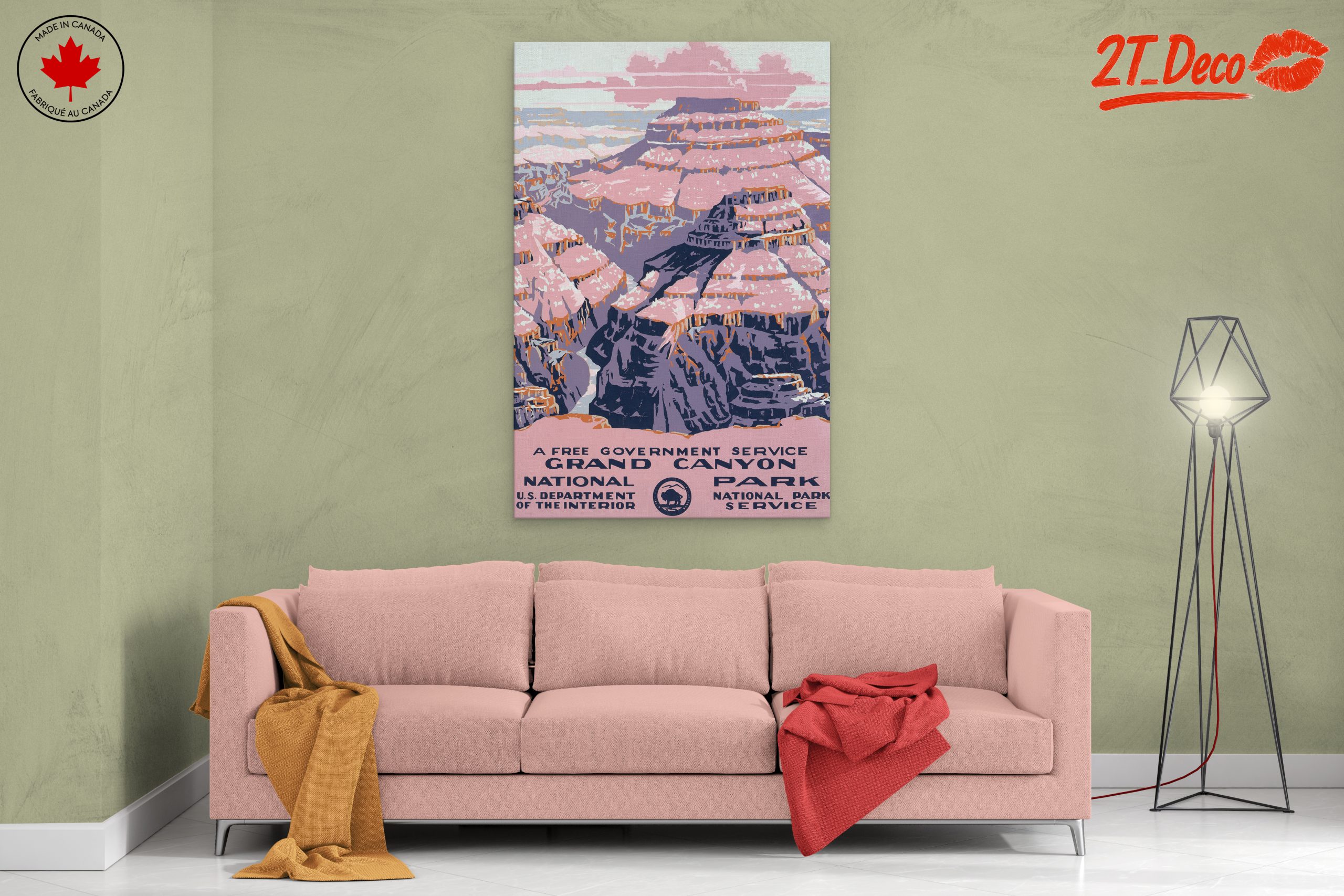 Stunning Grand Canyon Landscape Art - Image 2