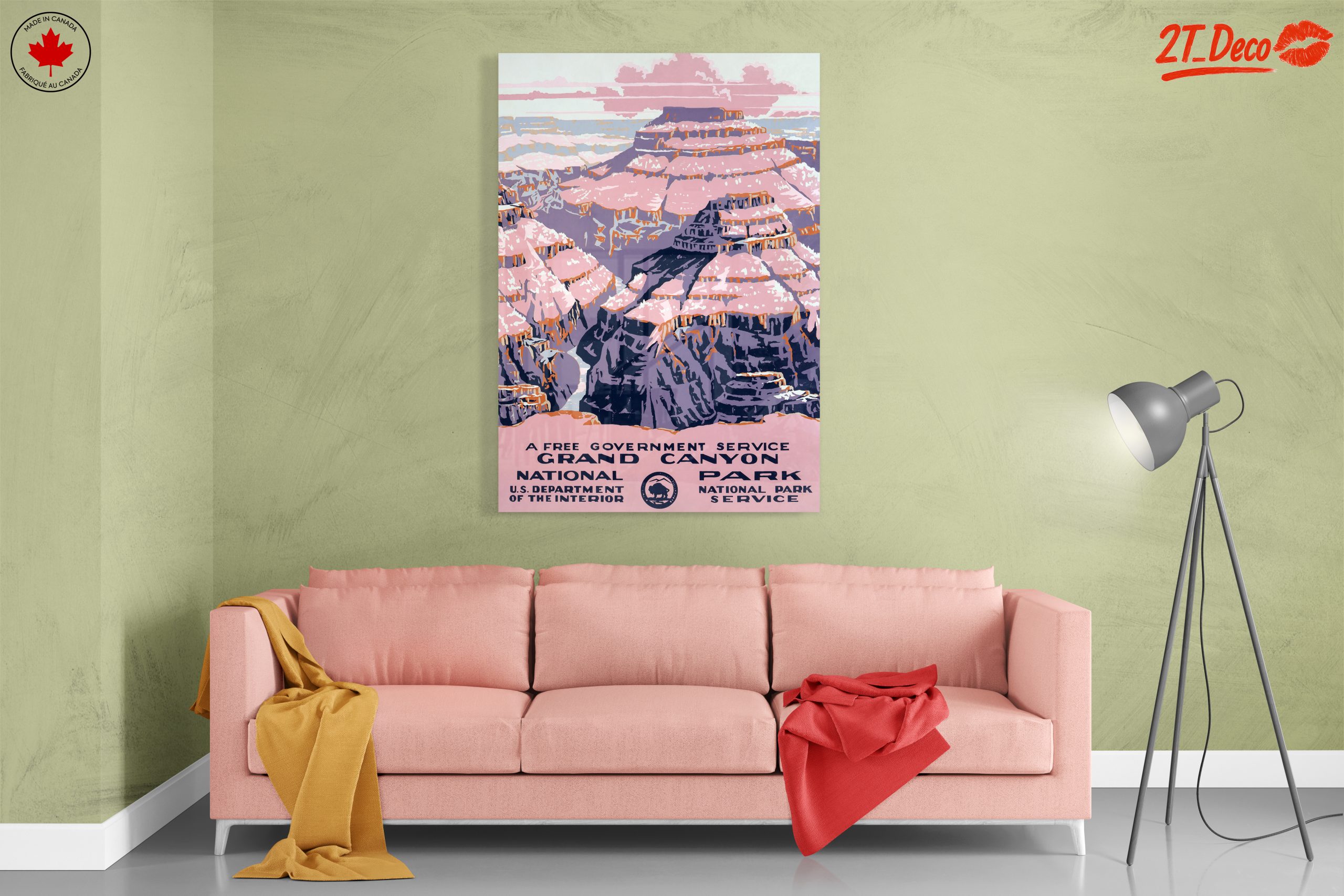 Stunning Grand Canyon Landscape Art - Image 7