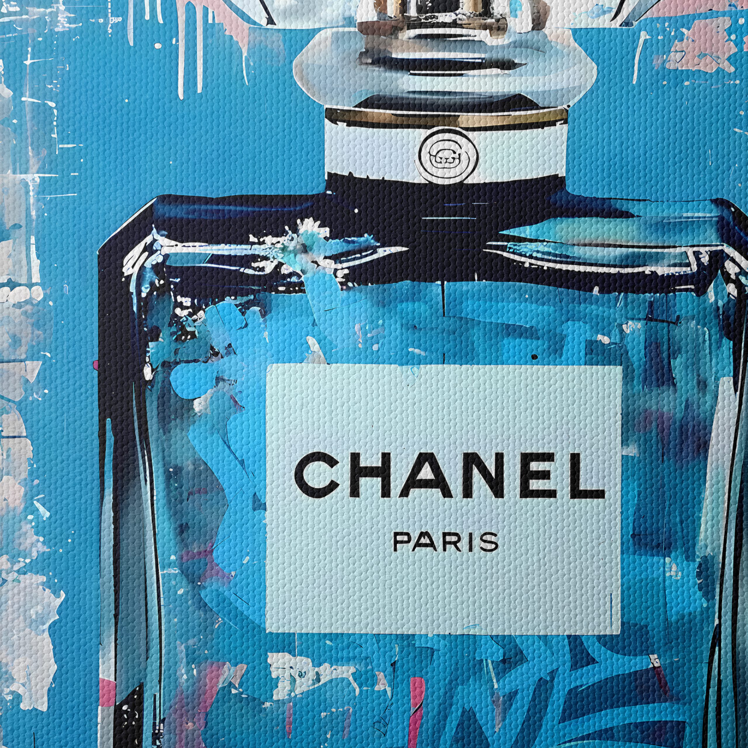 Chanel Blue Pop Art Perfume - Image 4
