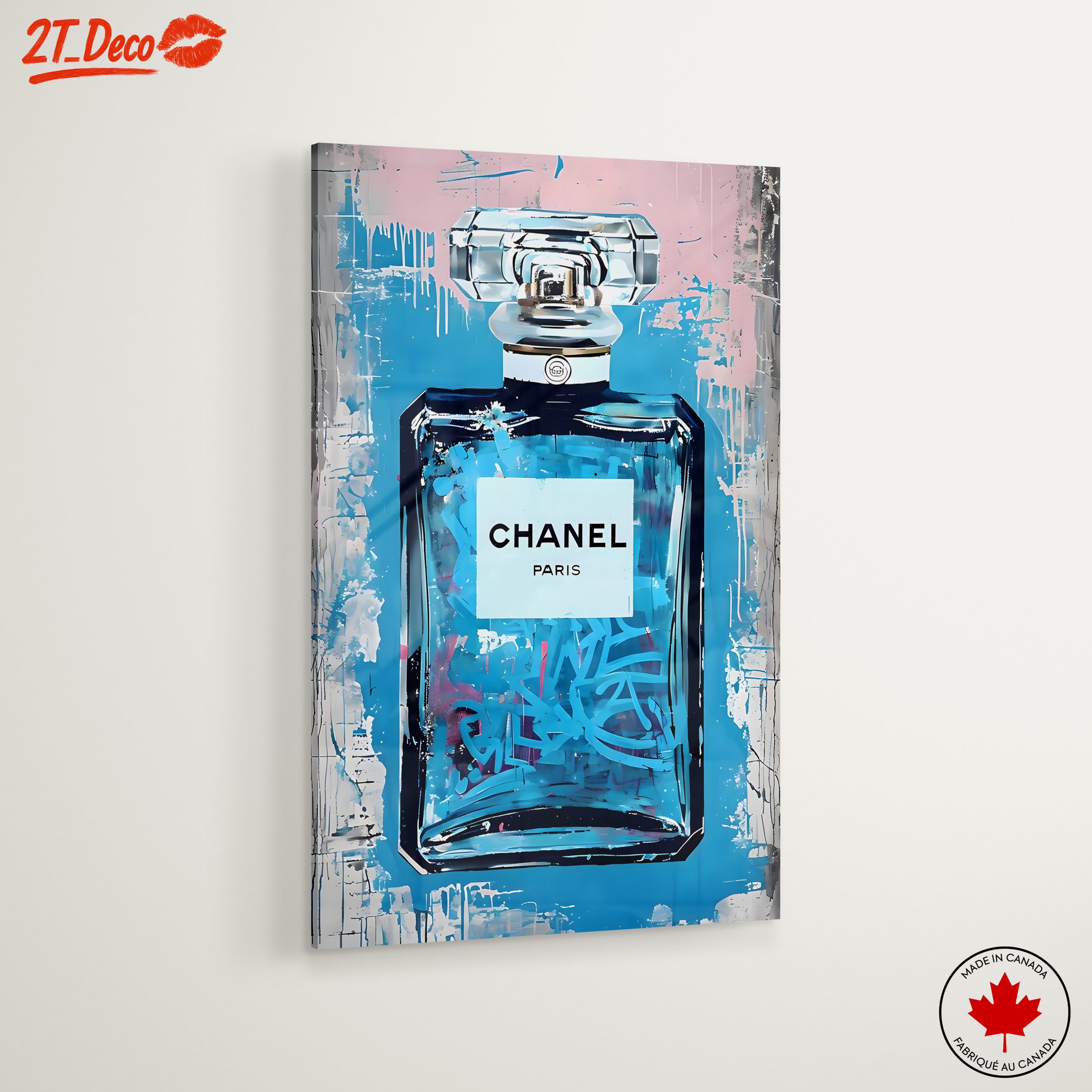 Chanel Blue Pop Art Perfume - Image 6