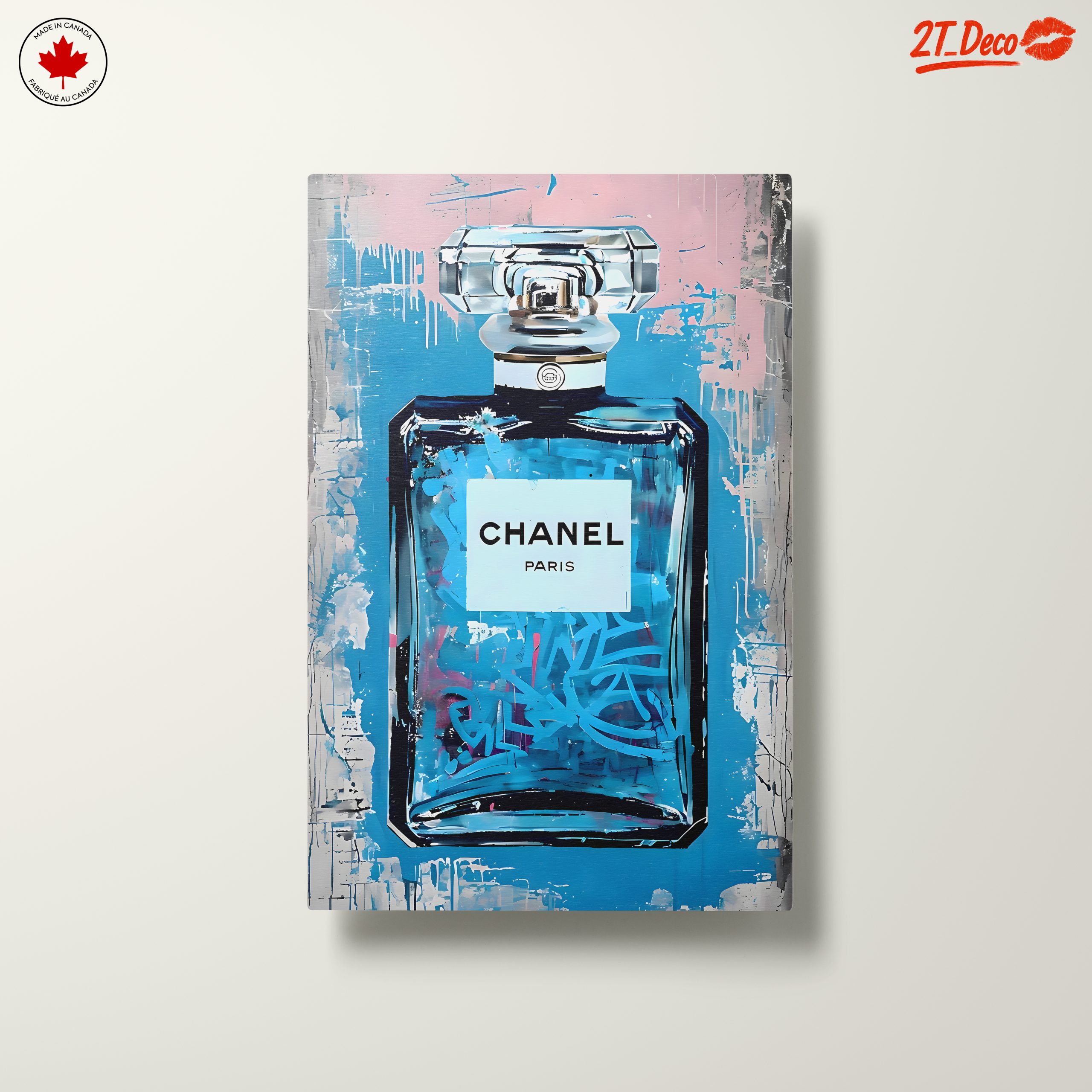 Chanel Blue Pop Art Perfume - Image 10