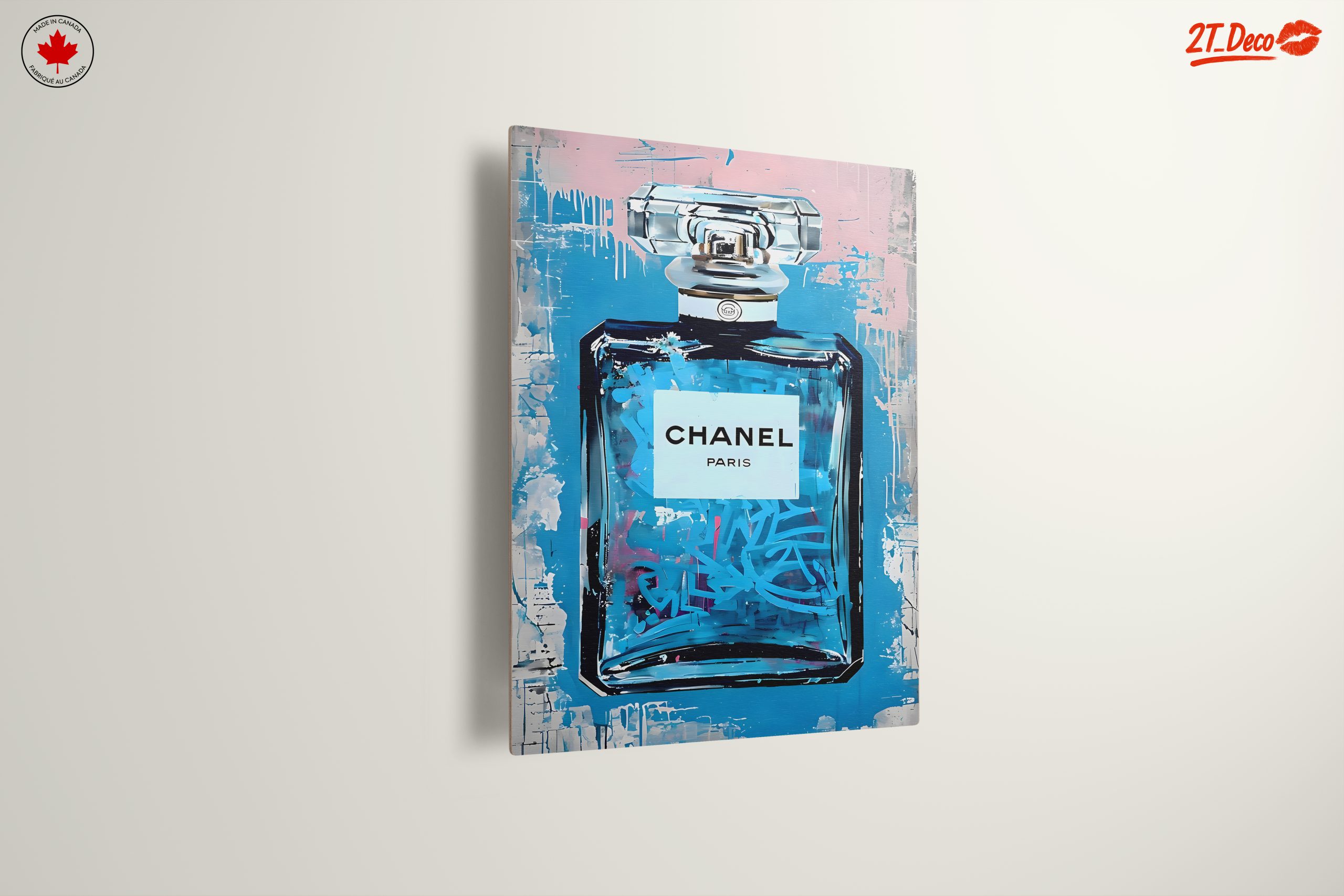 Chanel Blue Pop Art Perfume - Image 13