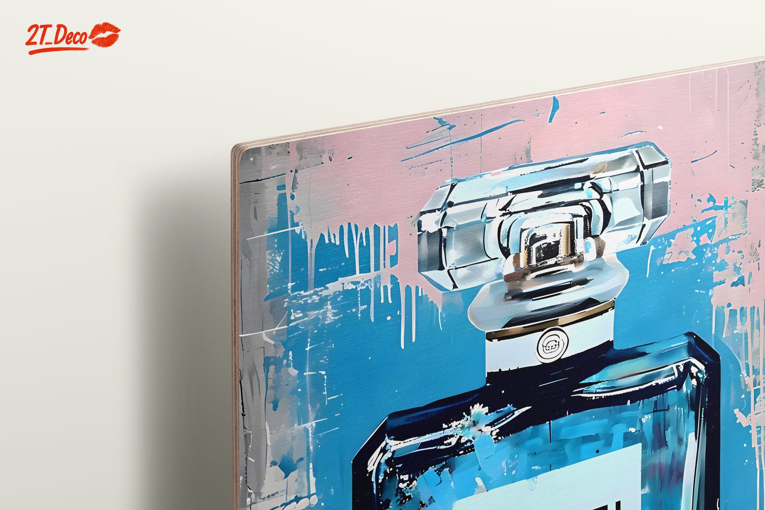 Chanel Blue Pop Art Perfume - Image 15