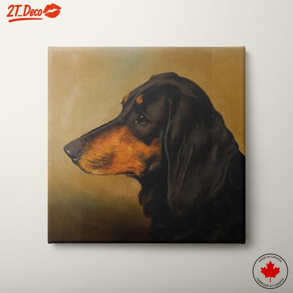 Realistic Dog Portrait Artwork
