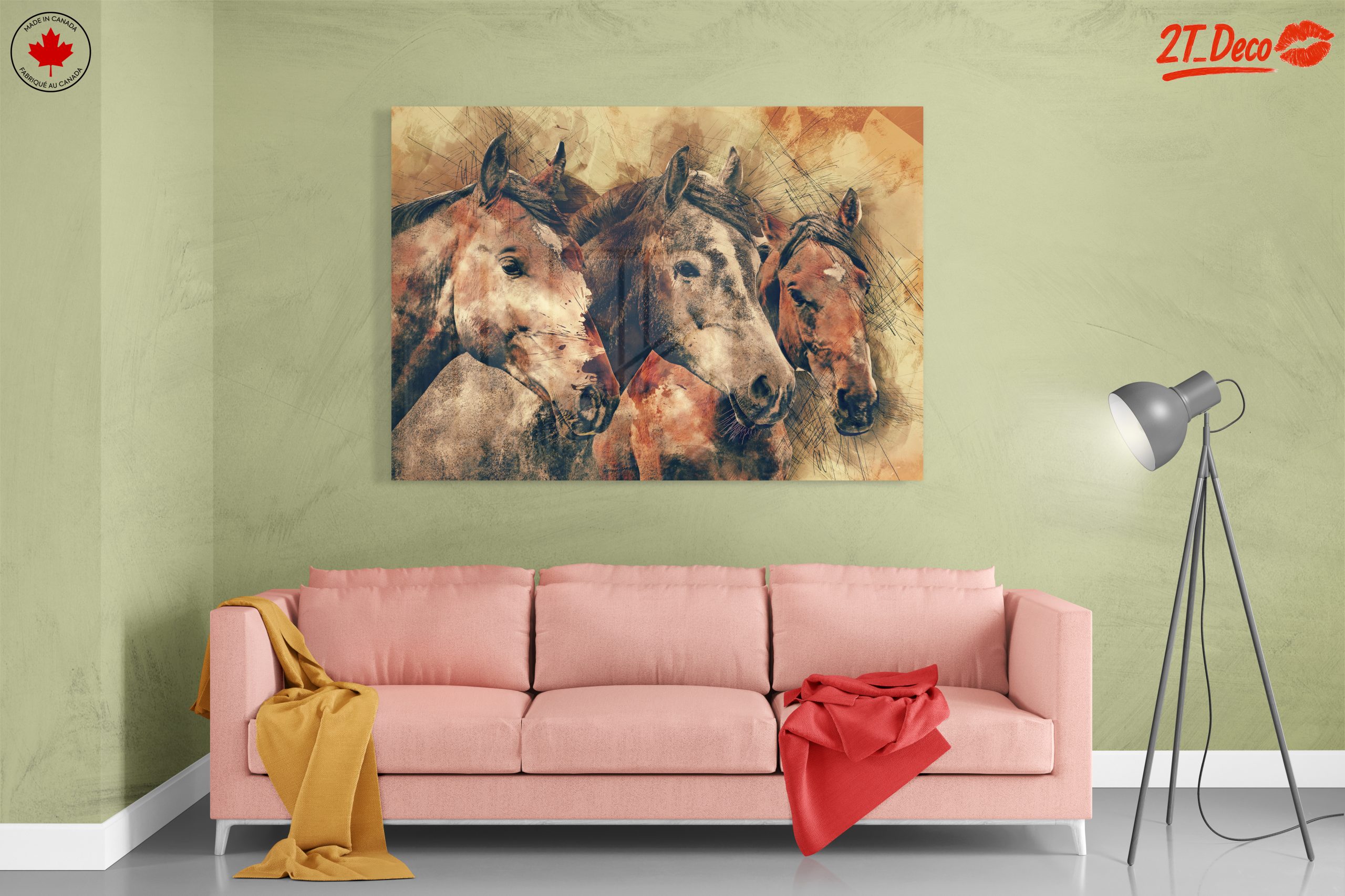 Elegant Horses Wall Art - Image 7