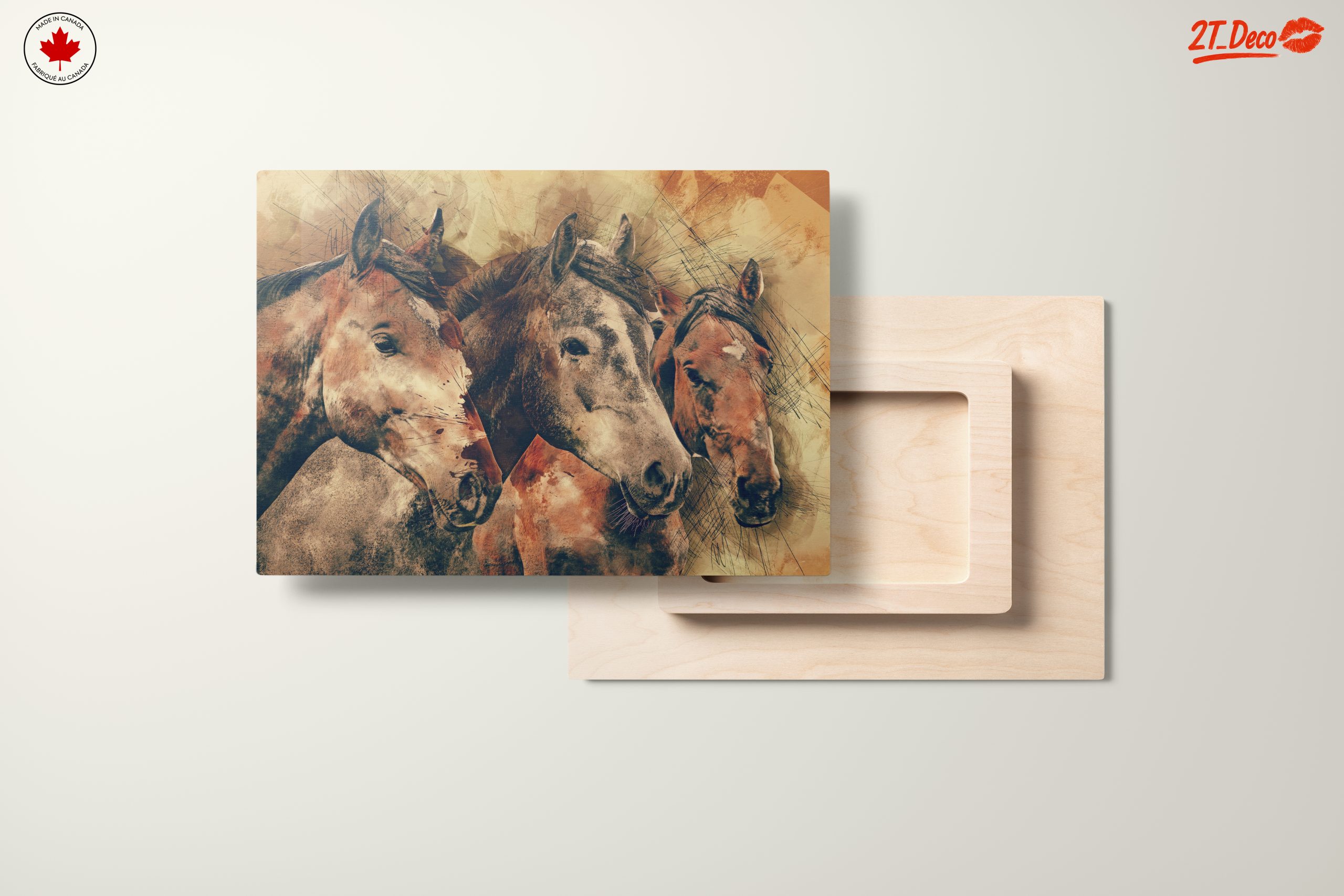 Elegant Horses Wall Art - Image 11