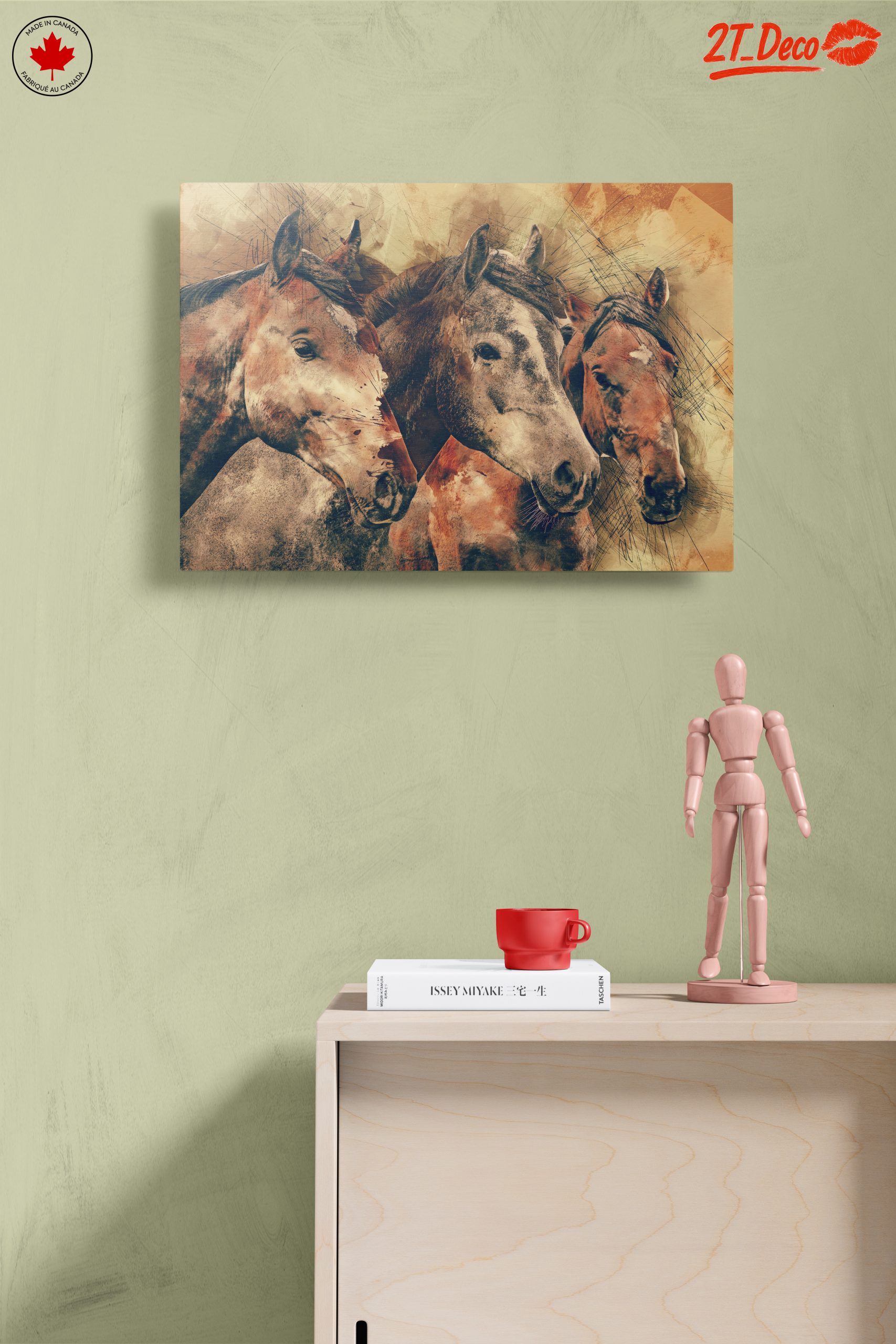 Elegant Horses Wall Art - Image 14