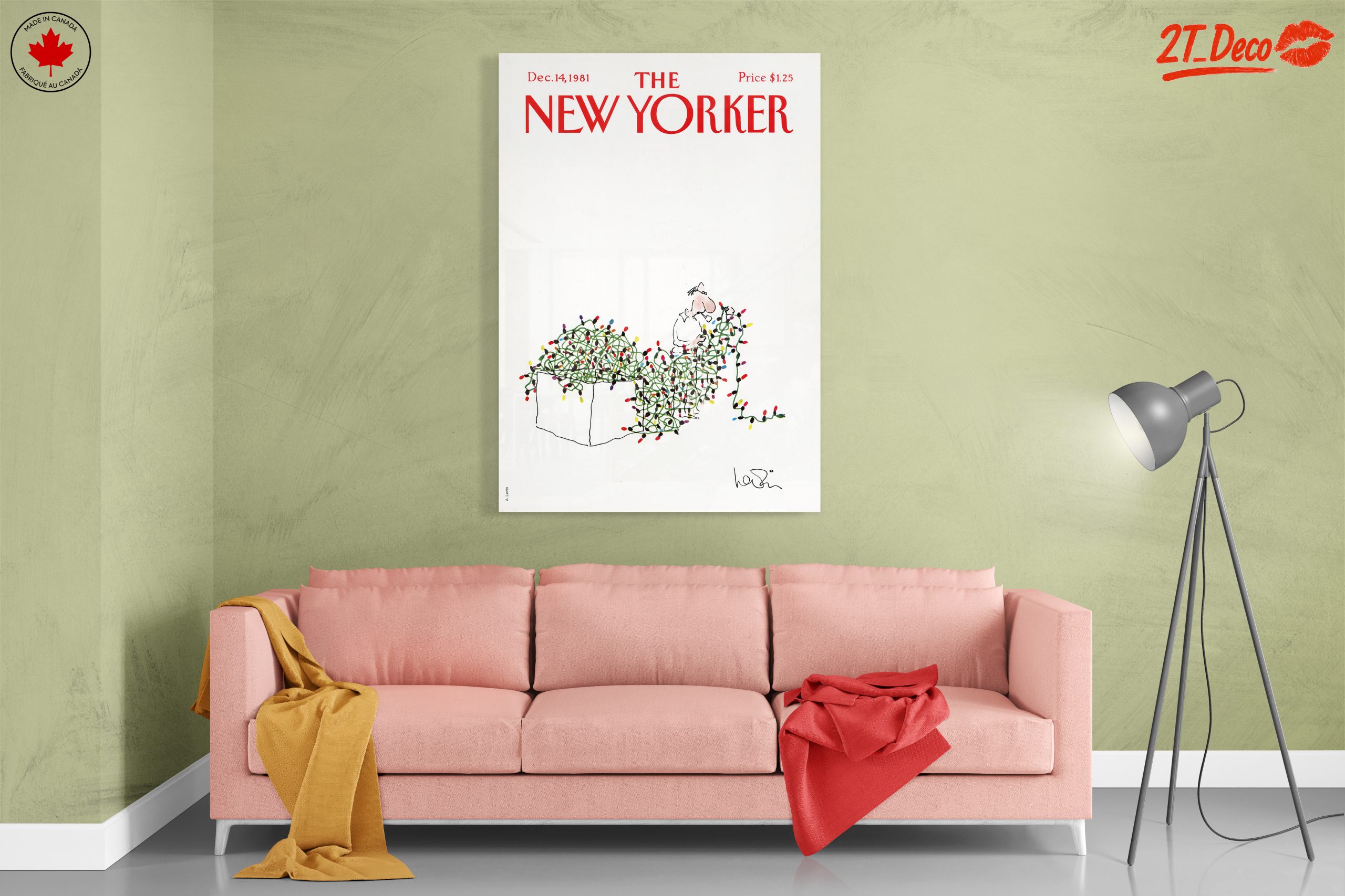 The New Yorker Cover Art from December 1981 - Image 7