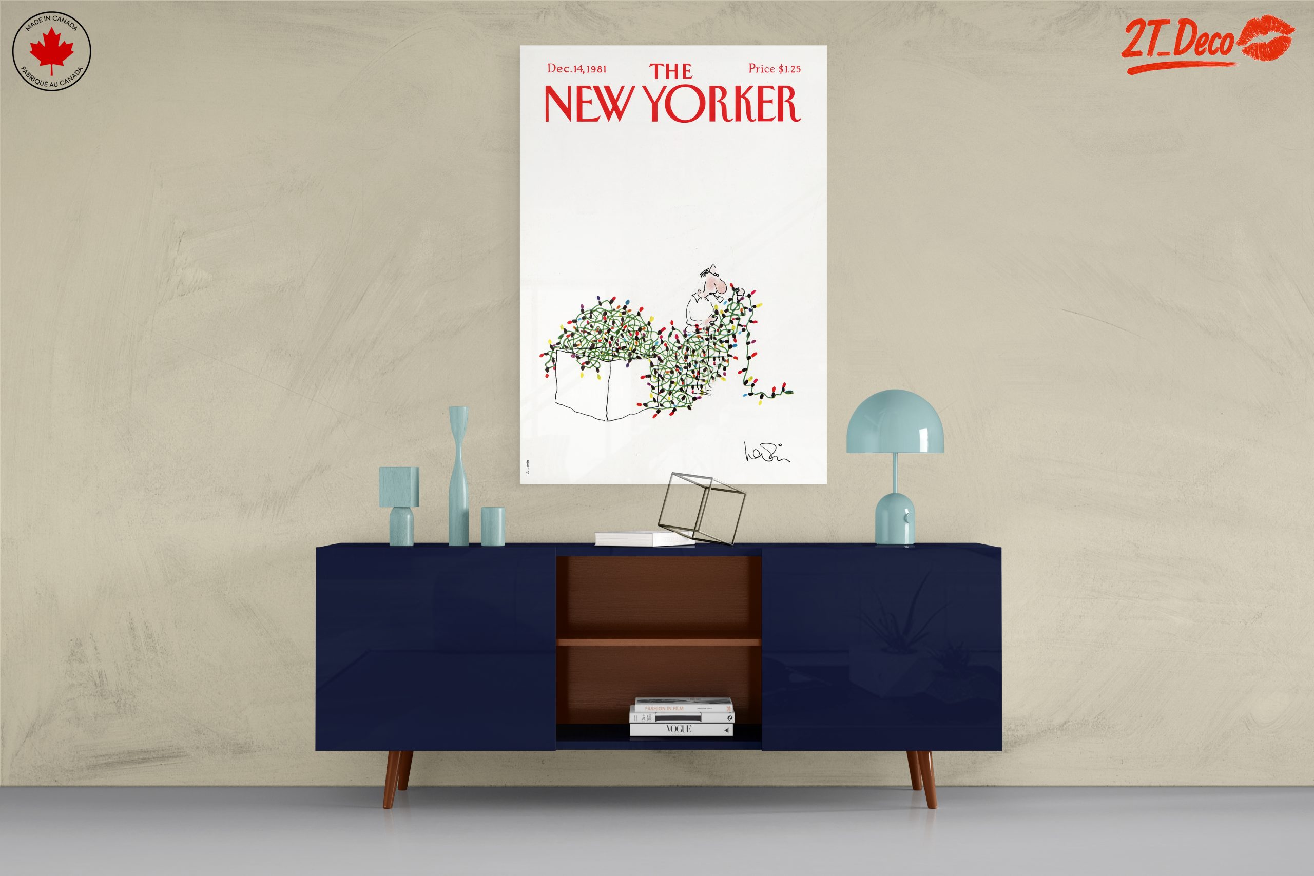 The New Yorker Cover Art from December 1981 - Image 8