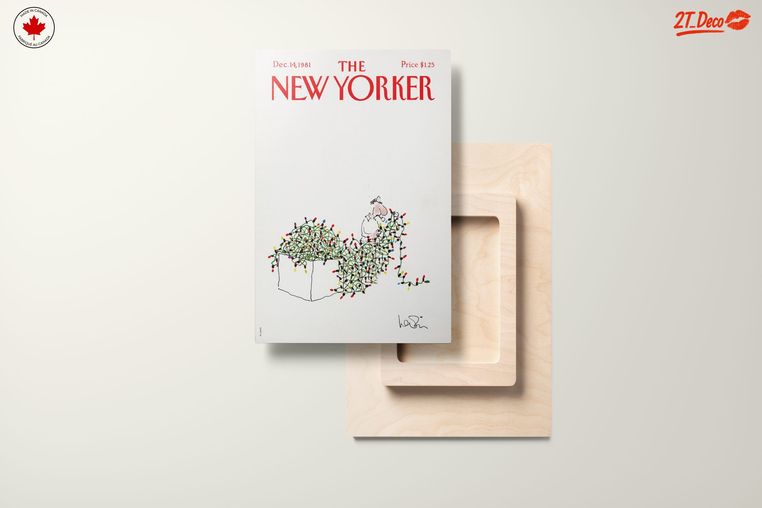 The New Yorker Cover Art from December 1981 - Image 11