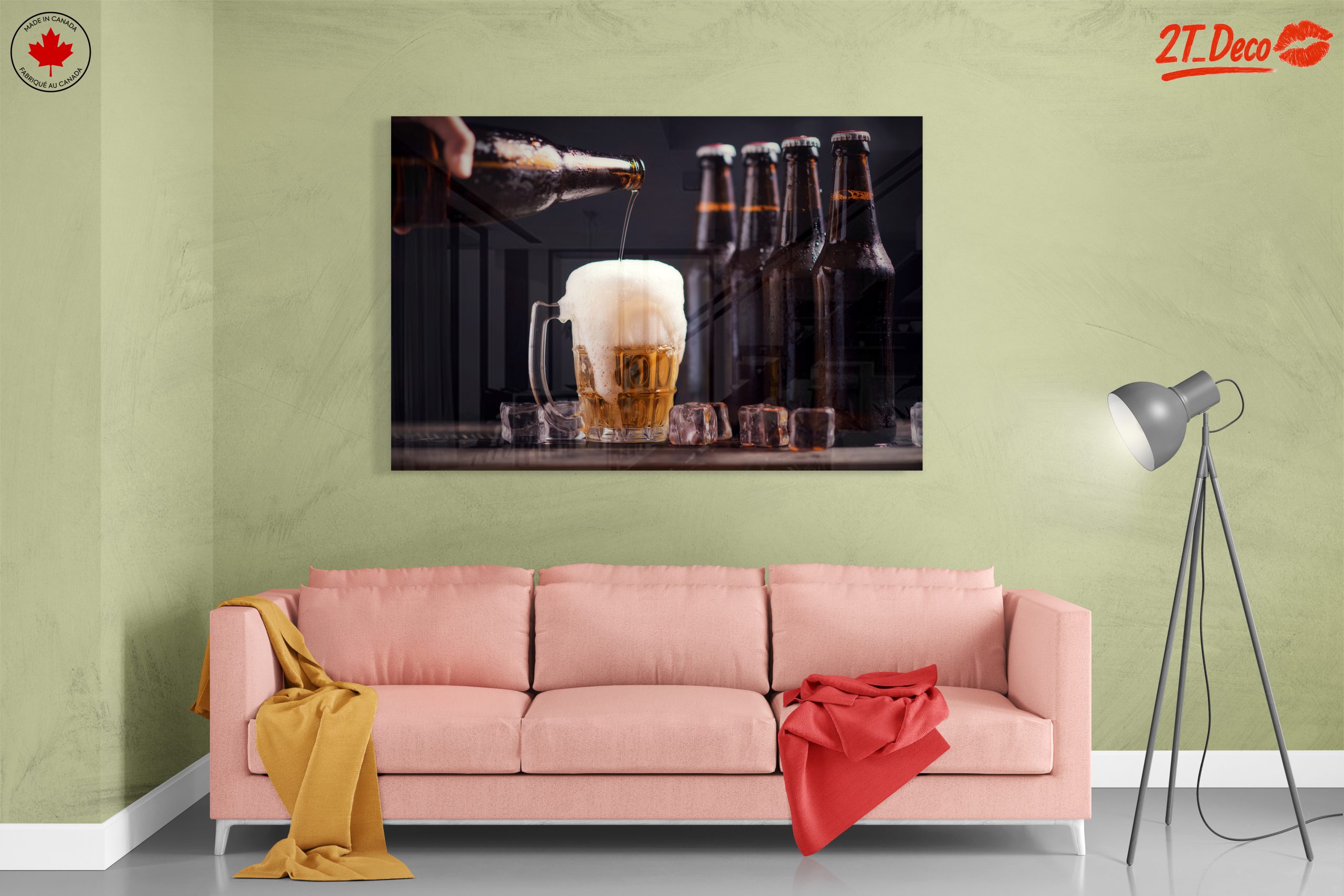 Refreshing Beer Pour with Foam - Image 7