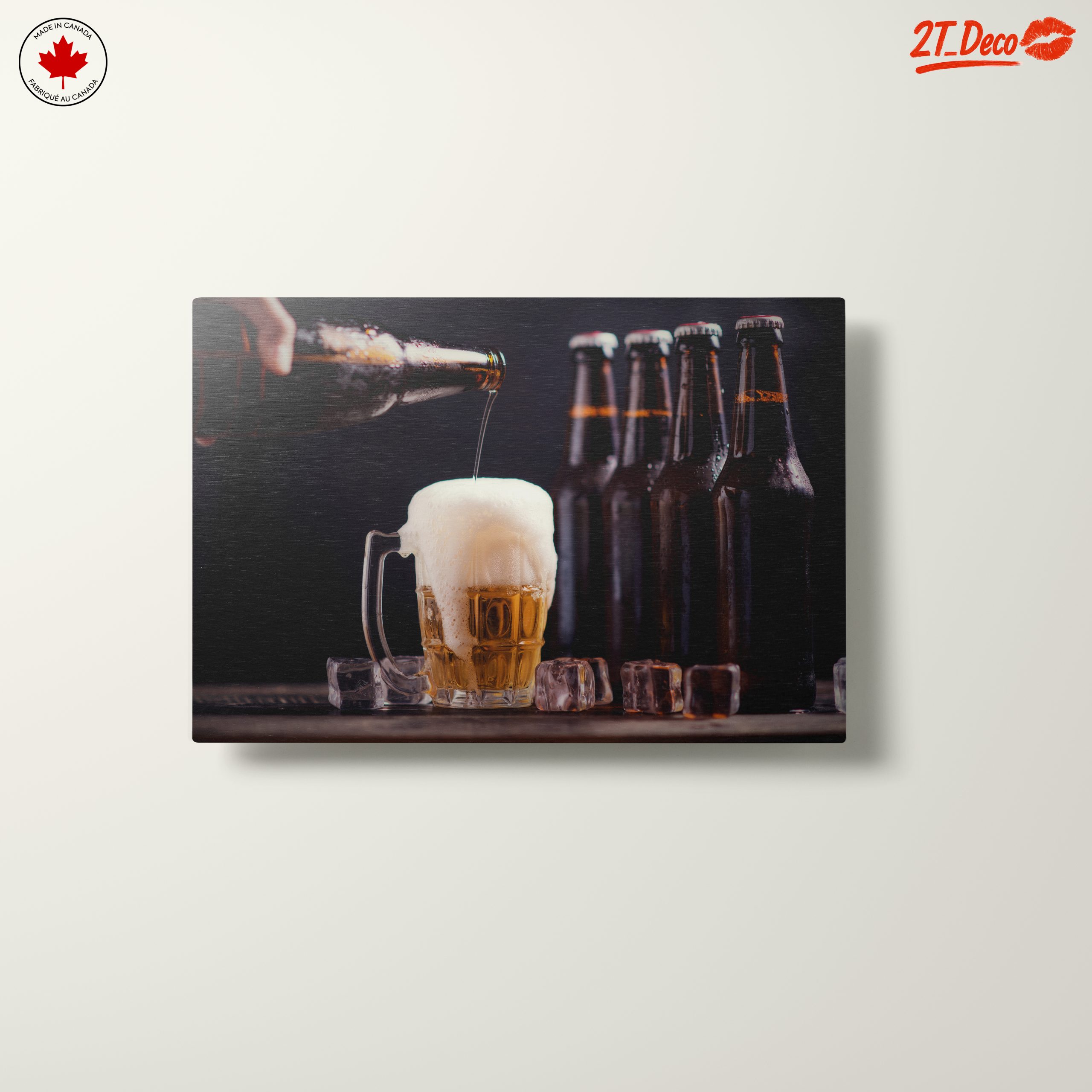 Refreshing Beer Pour with Foam - Image 10