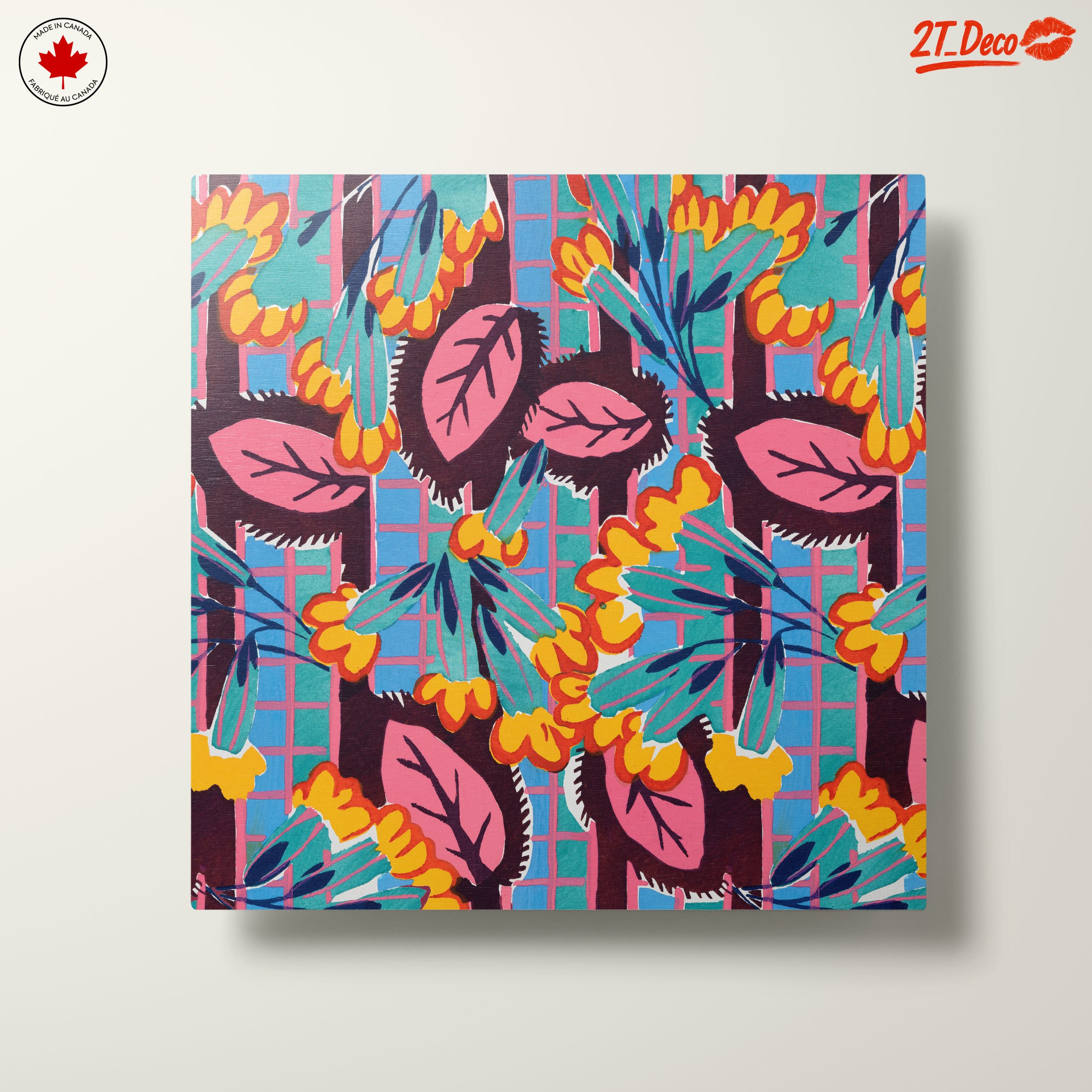 Colorful Botanical Abstract Art Print - Image 10