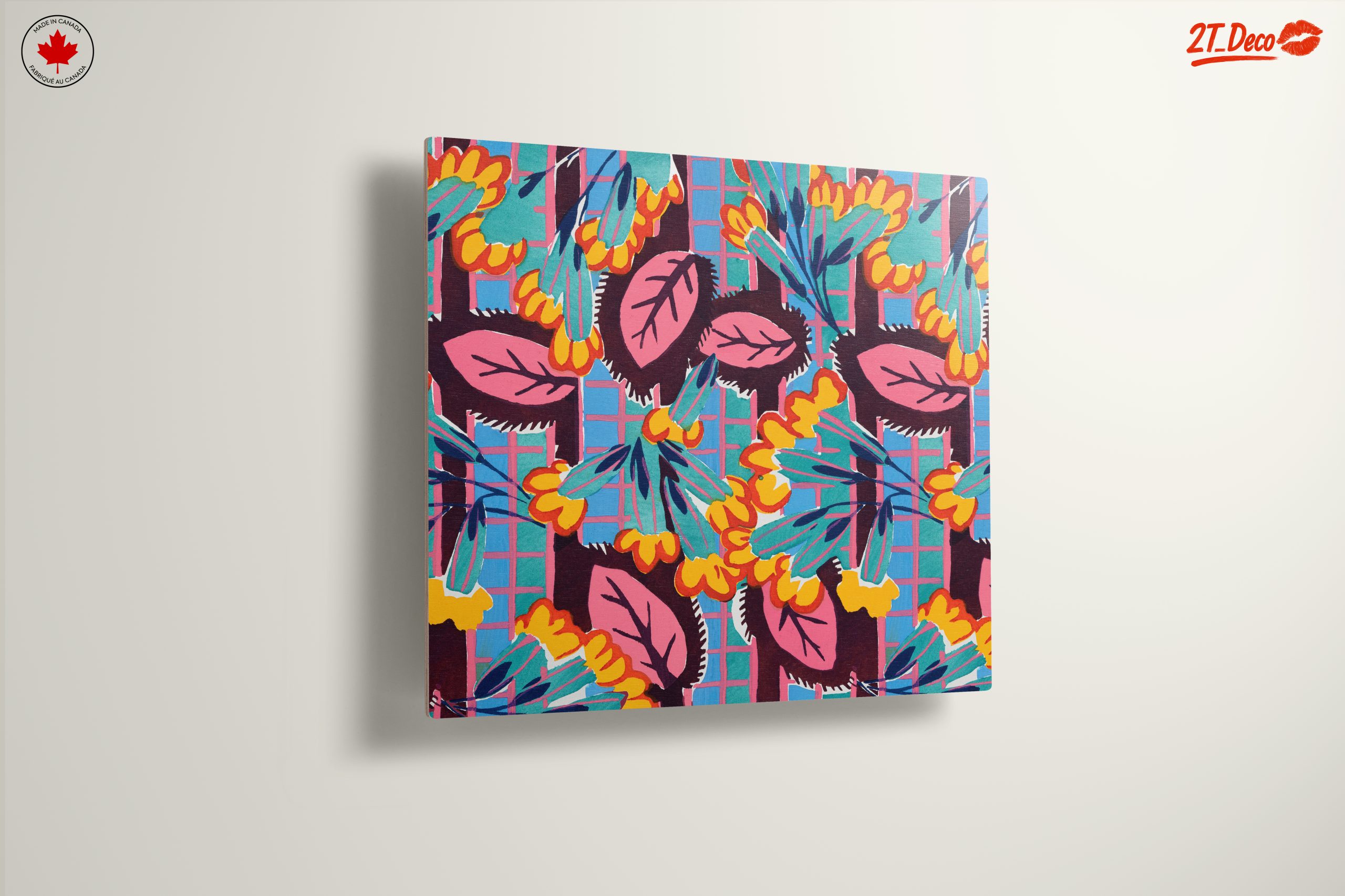 Colorful Botanical Abstract Art Print - Image 13