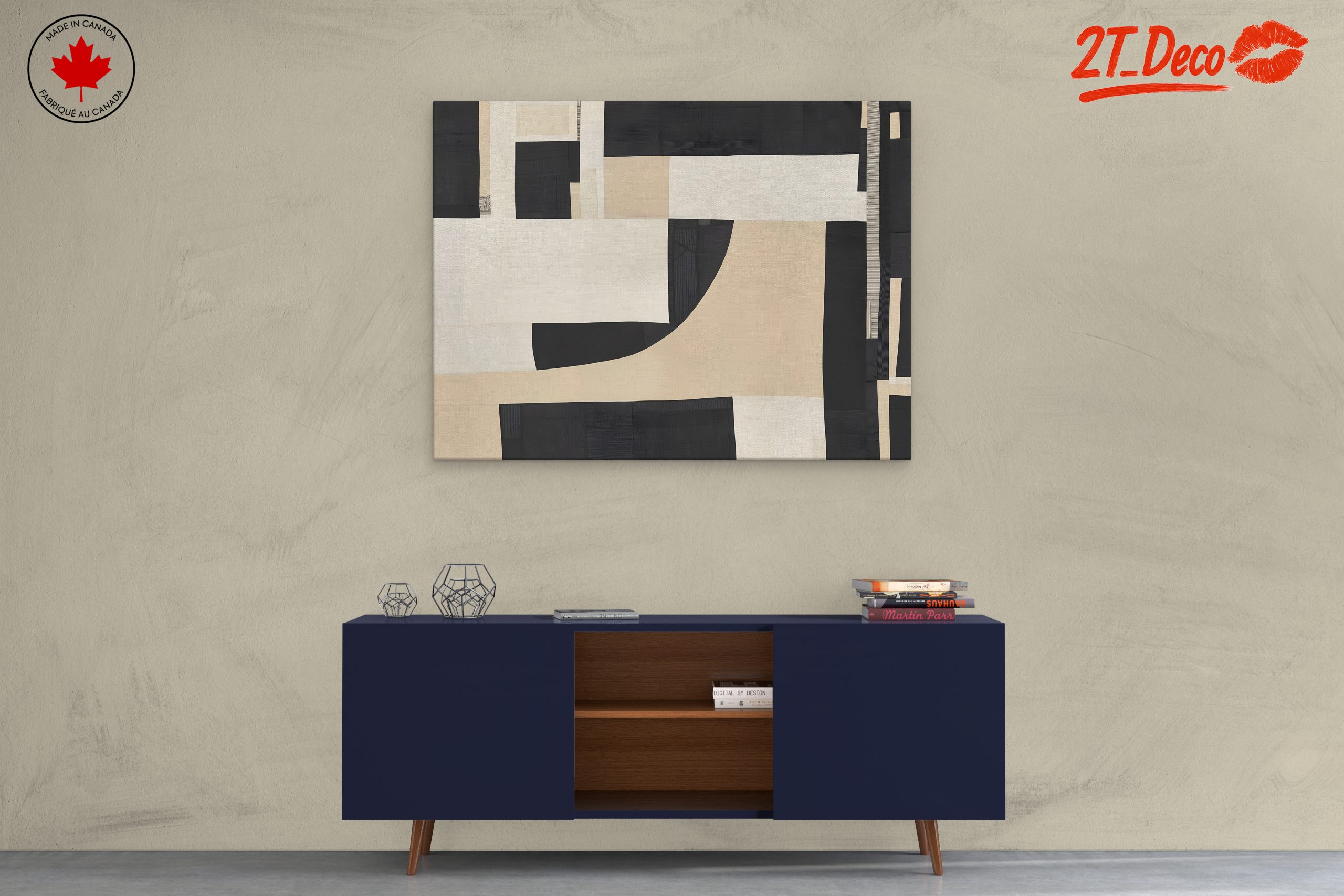 Modern Abstract Geometric Art 6 - Image 3