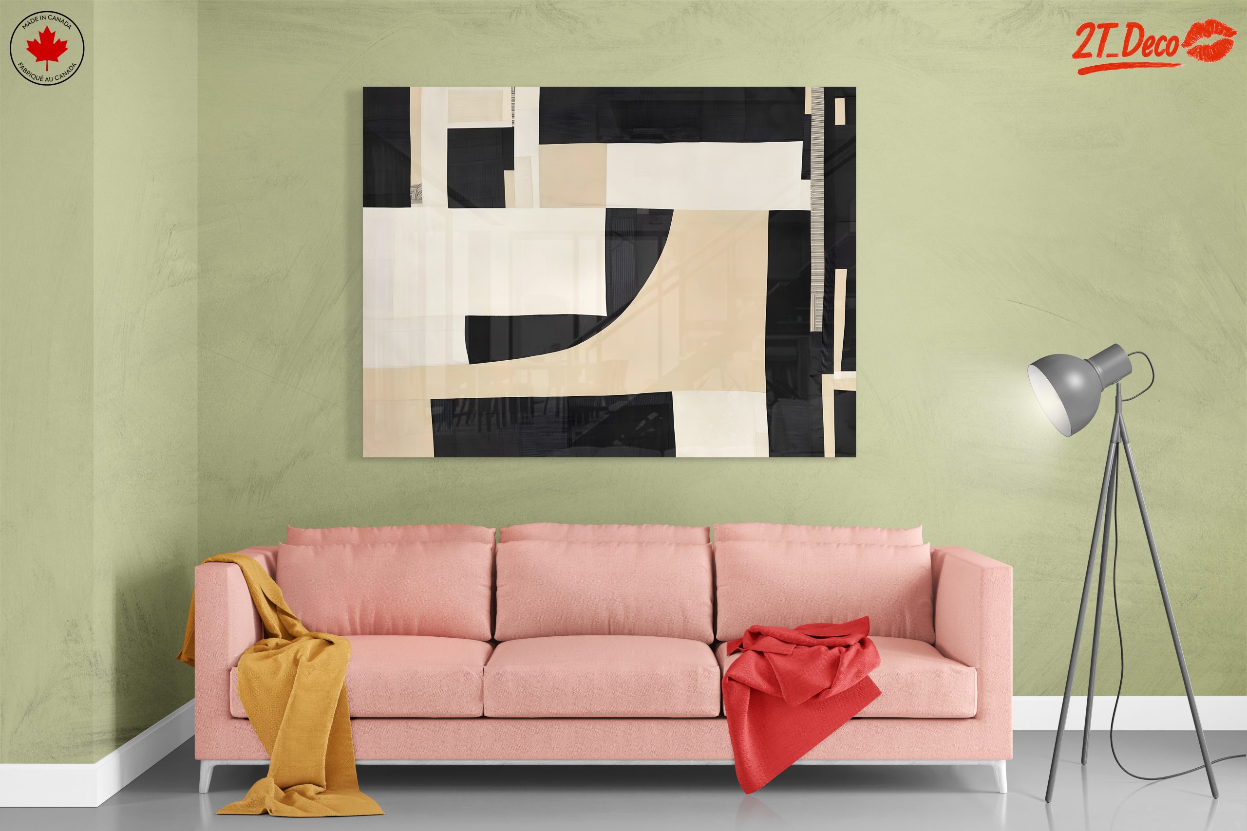 Modern Abstract Geometric Art 6 - Image 7