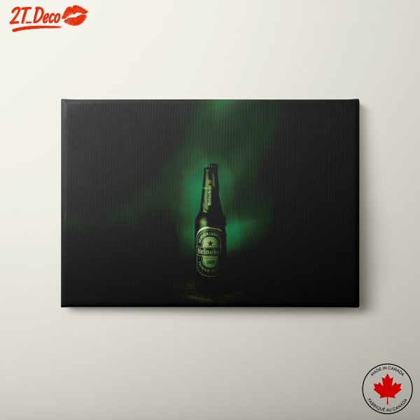 Heineken Beer Bottle Art