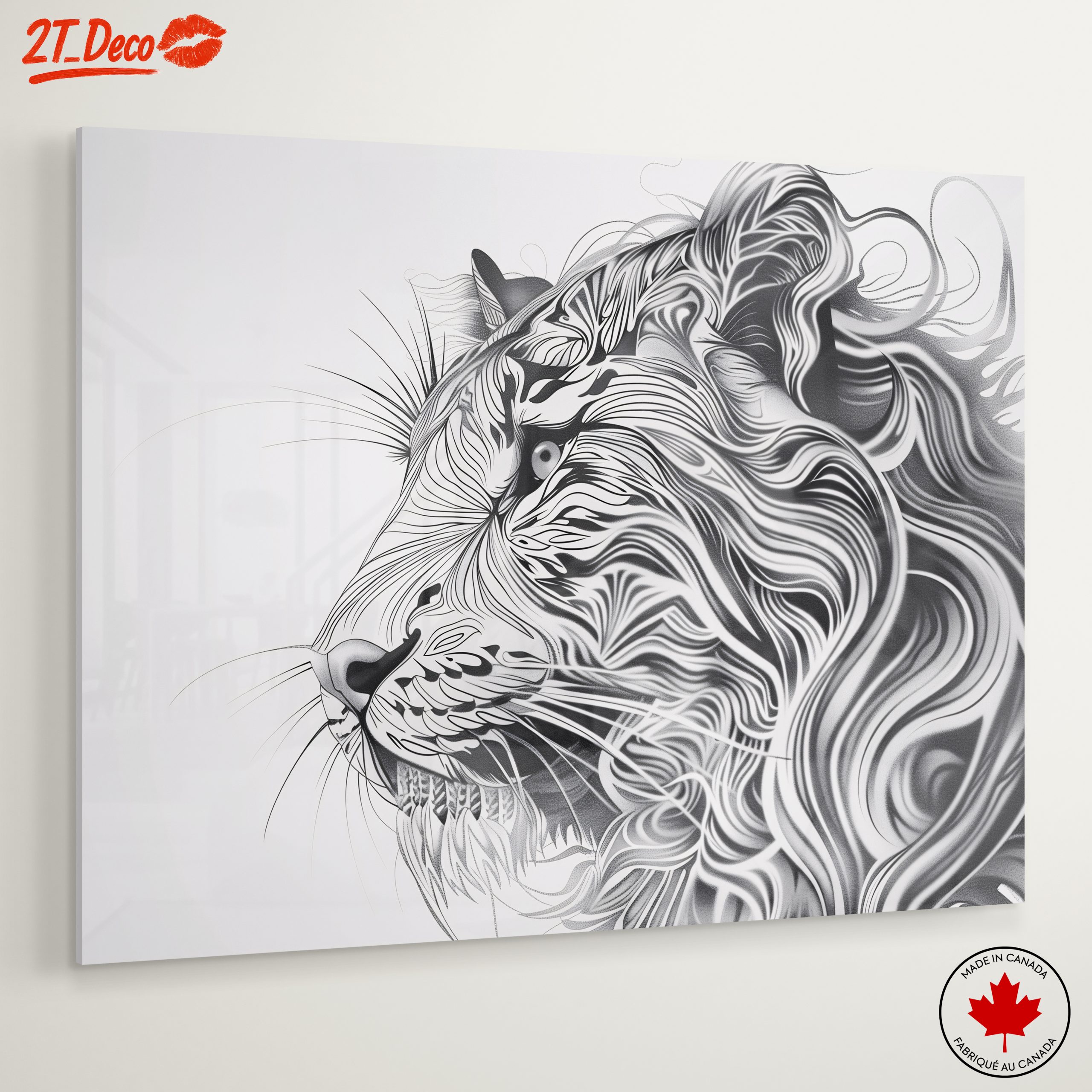 Stylized Lion Character Artwork - Image 6