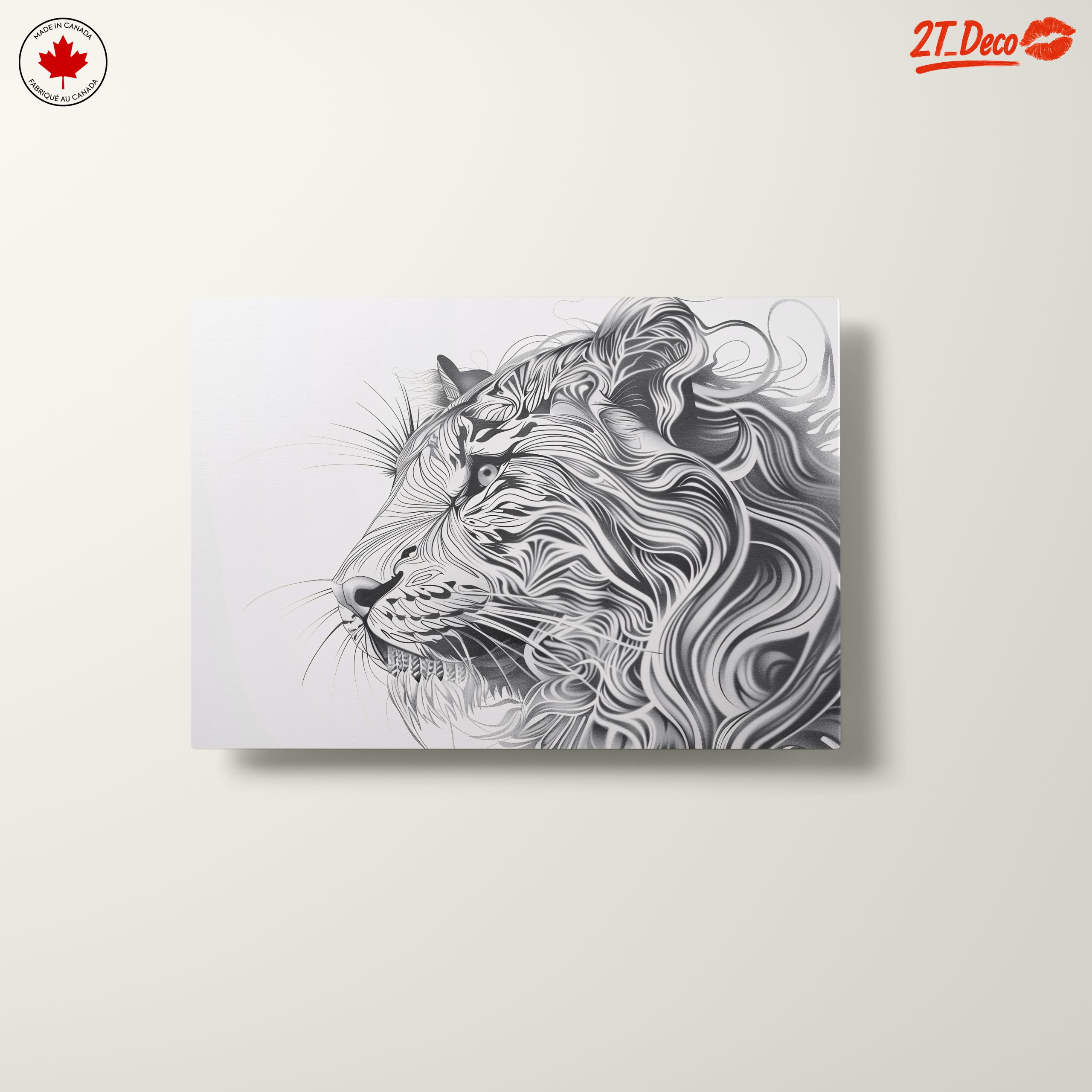 Stylized Lion Character Artwork - Image 10