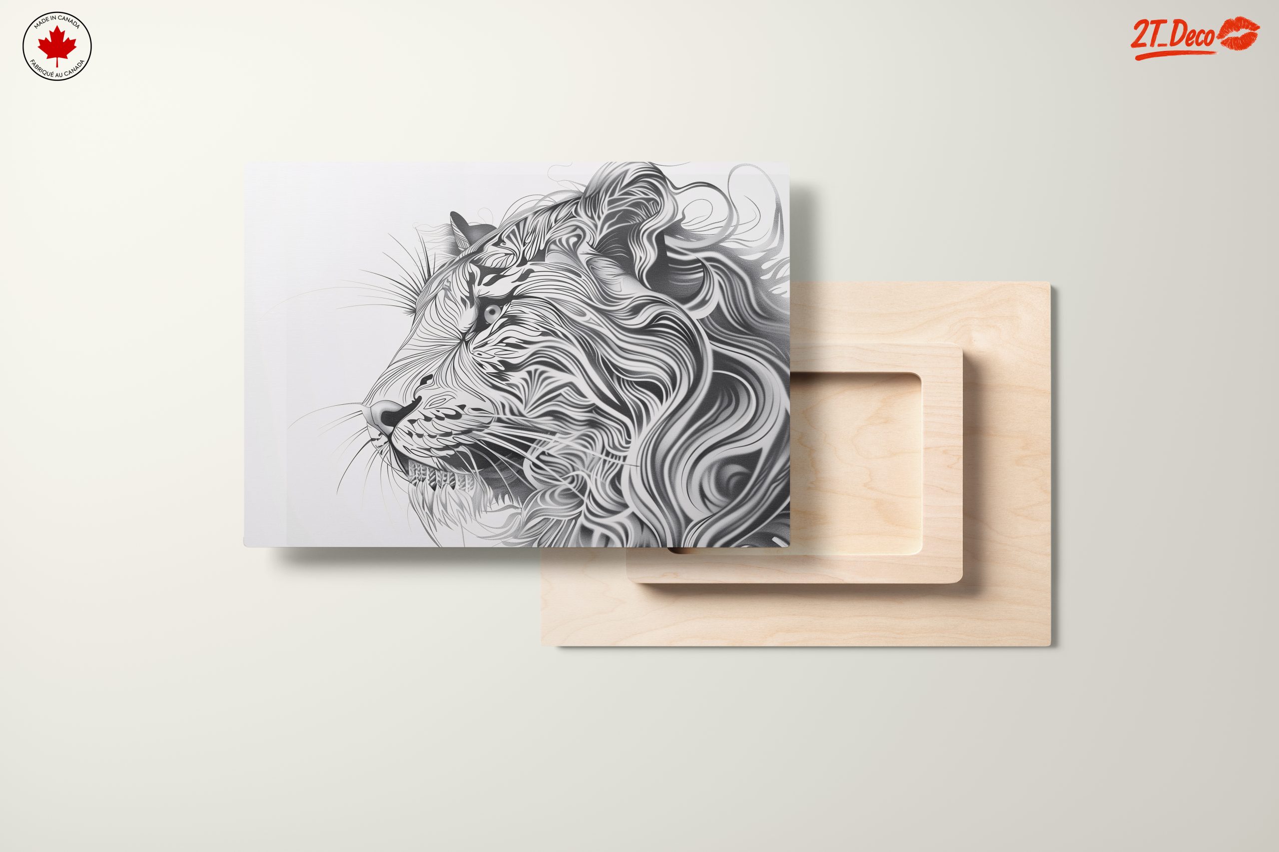 Stylized Lion Character Artwork - Image 11