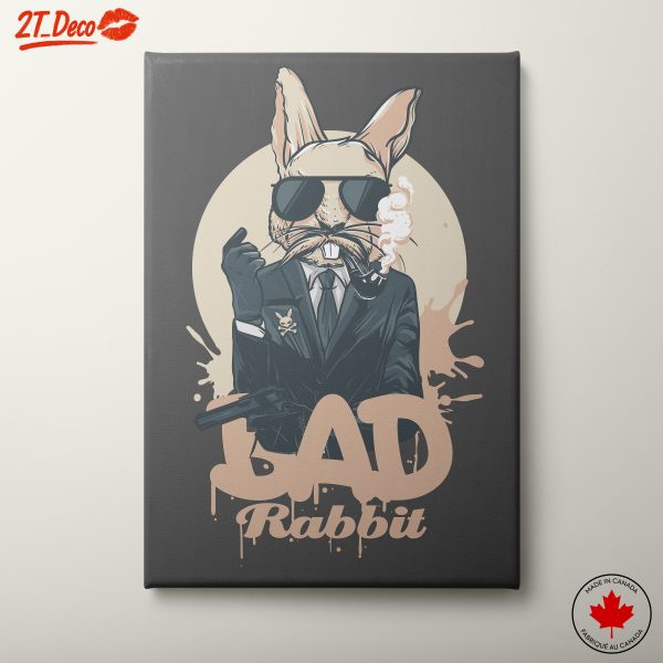 Stylized Cartoon Rabbit in Suit
