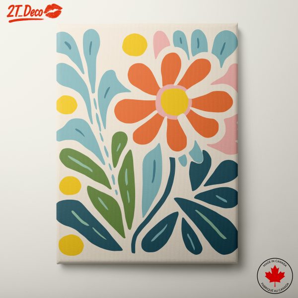 Colorful Botanical Abstract Artwork 2
