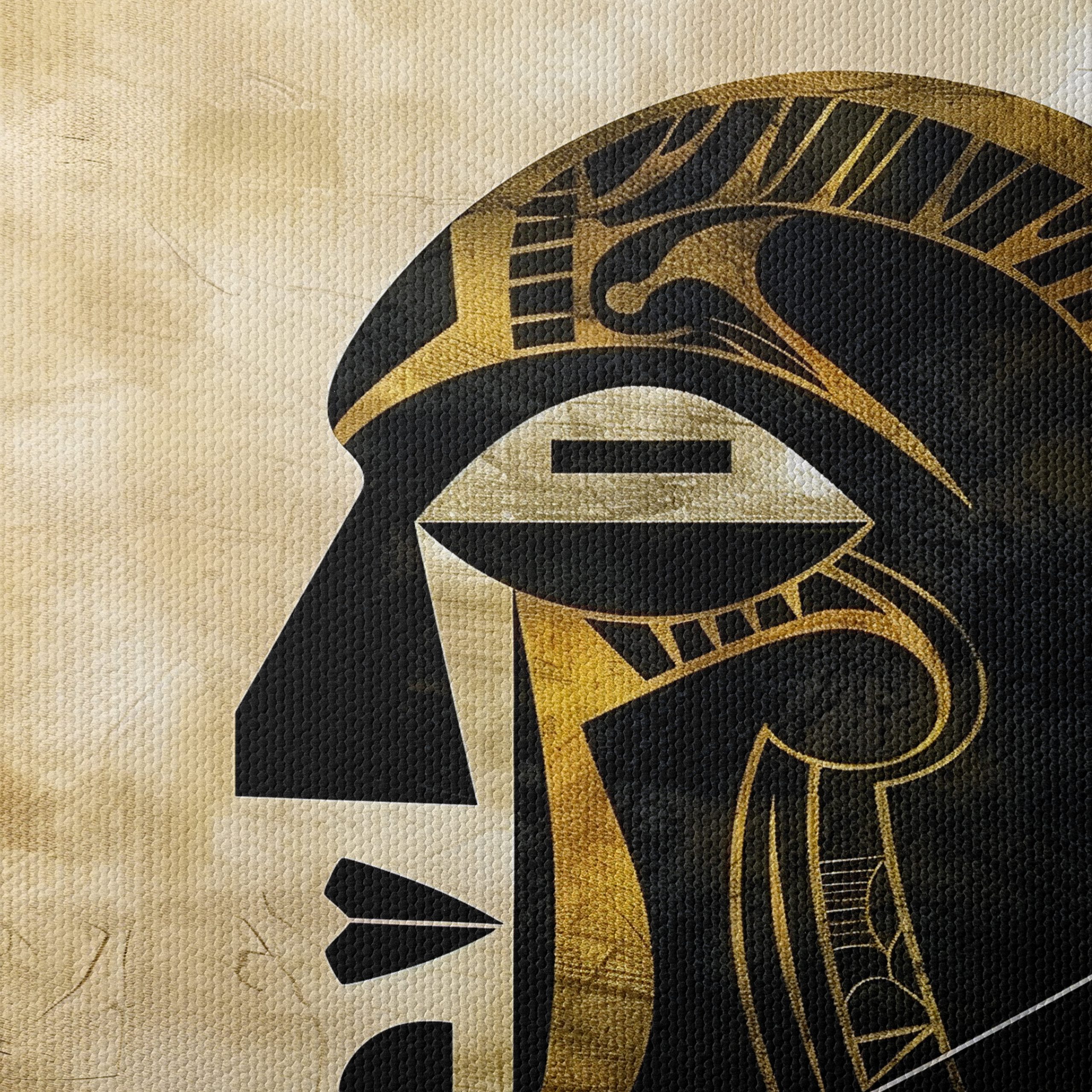 Stylized Egyptian Inspired Artwork for Modern Spaces - Image 4