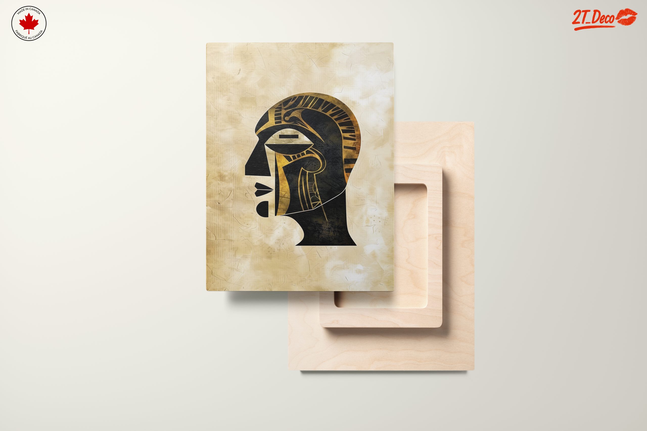 Stylized Egyptian Inspired Artwork for Modern Spaces - Image 11