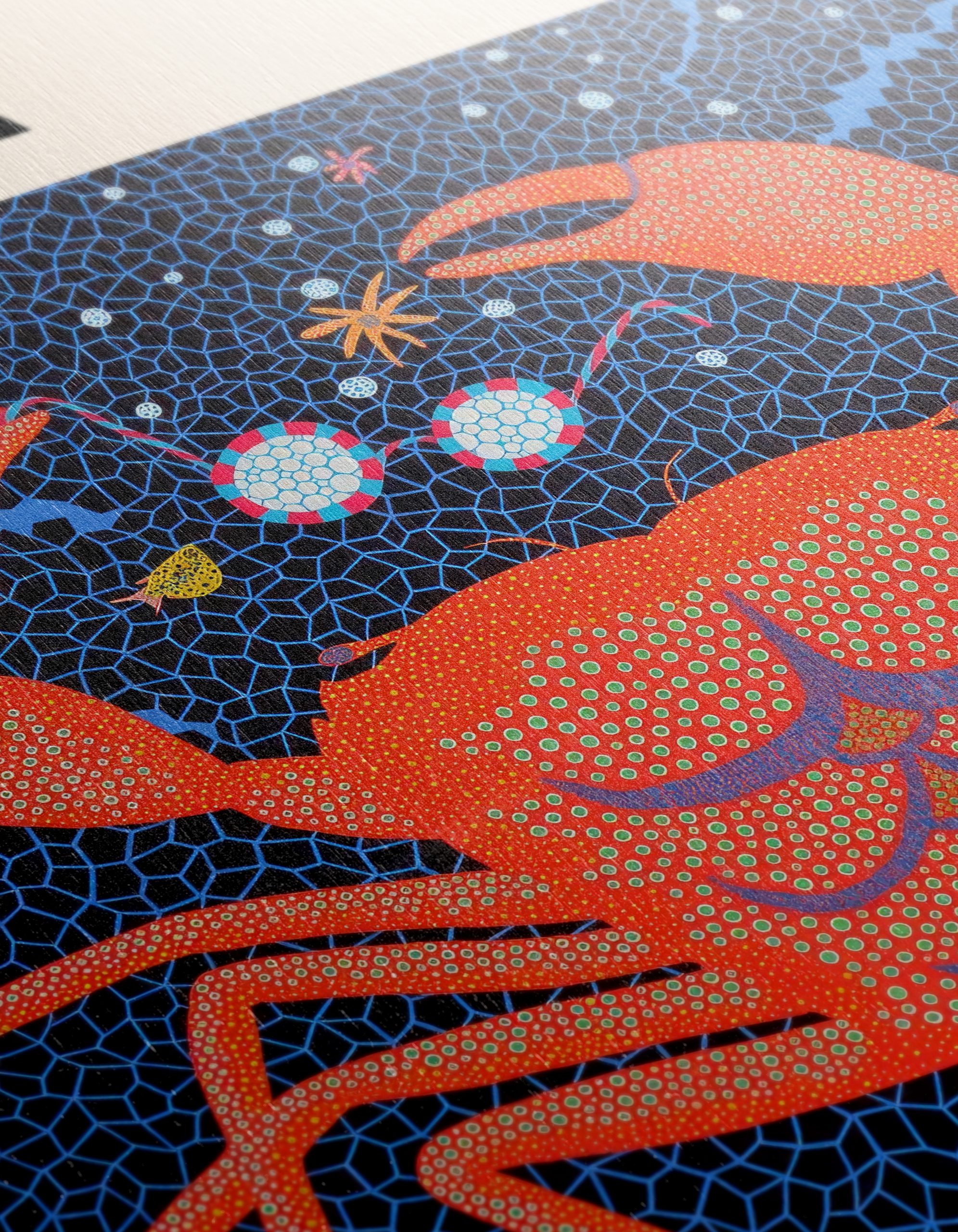 Yayoi Kusama Inspired Crab Art - Image 12