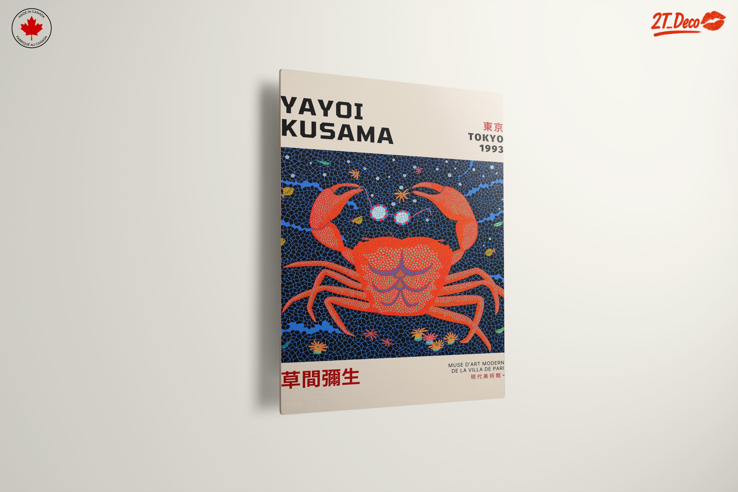 Yayoi Kusama Inspired Crab Art - Image 13