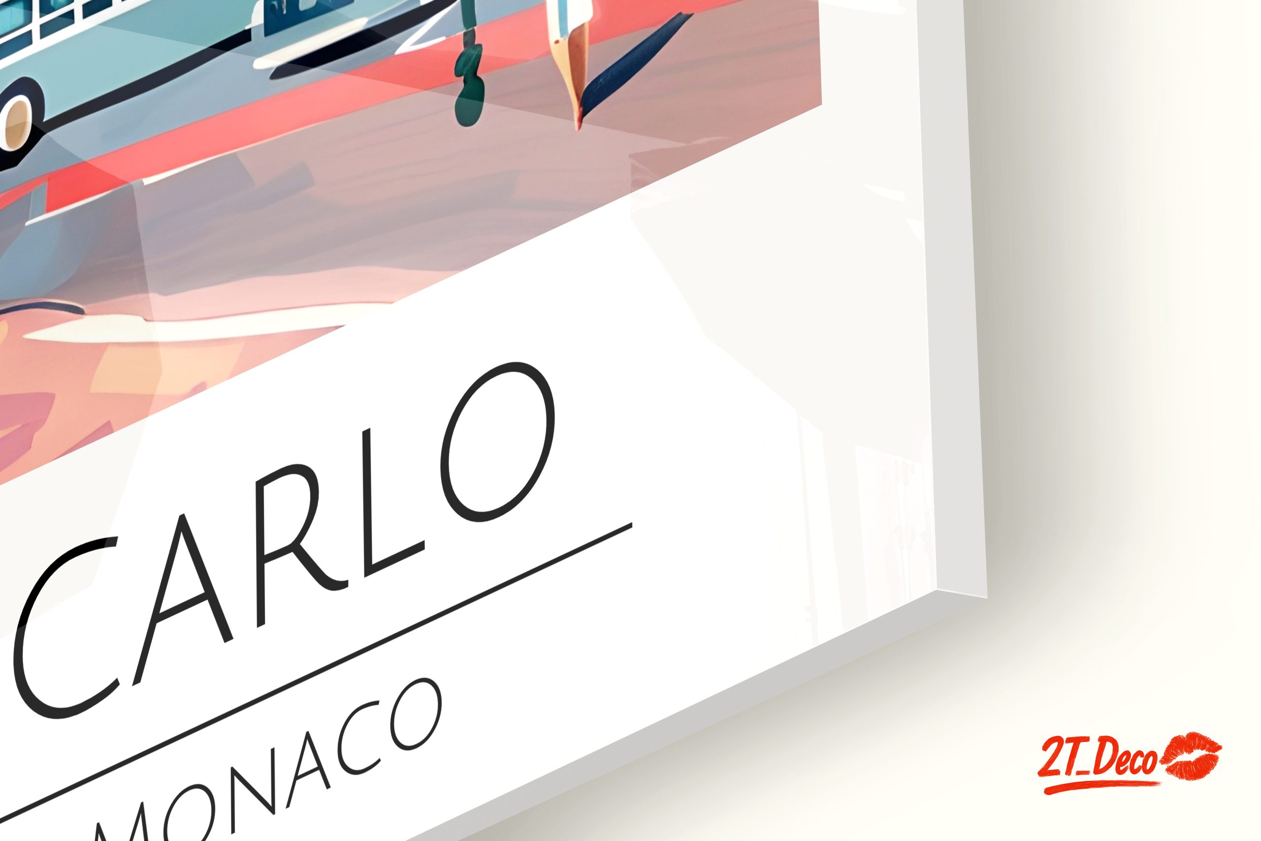 Monte Carlo City Scene Art - Image 9