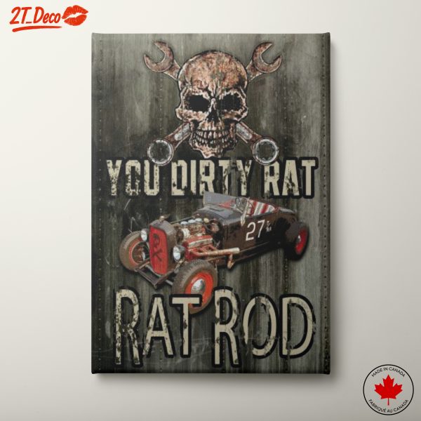You Dirty Rat Rat Rod Art