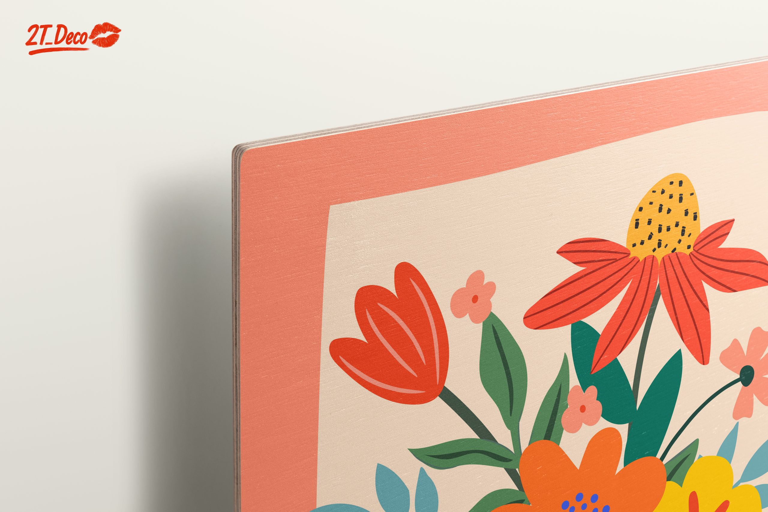 Vibrant Botanical Flower Arrangement Art - Image 15