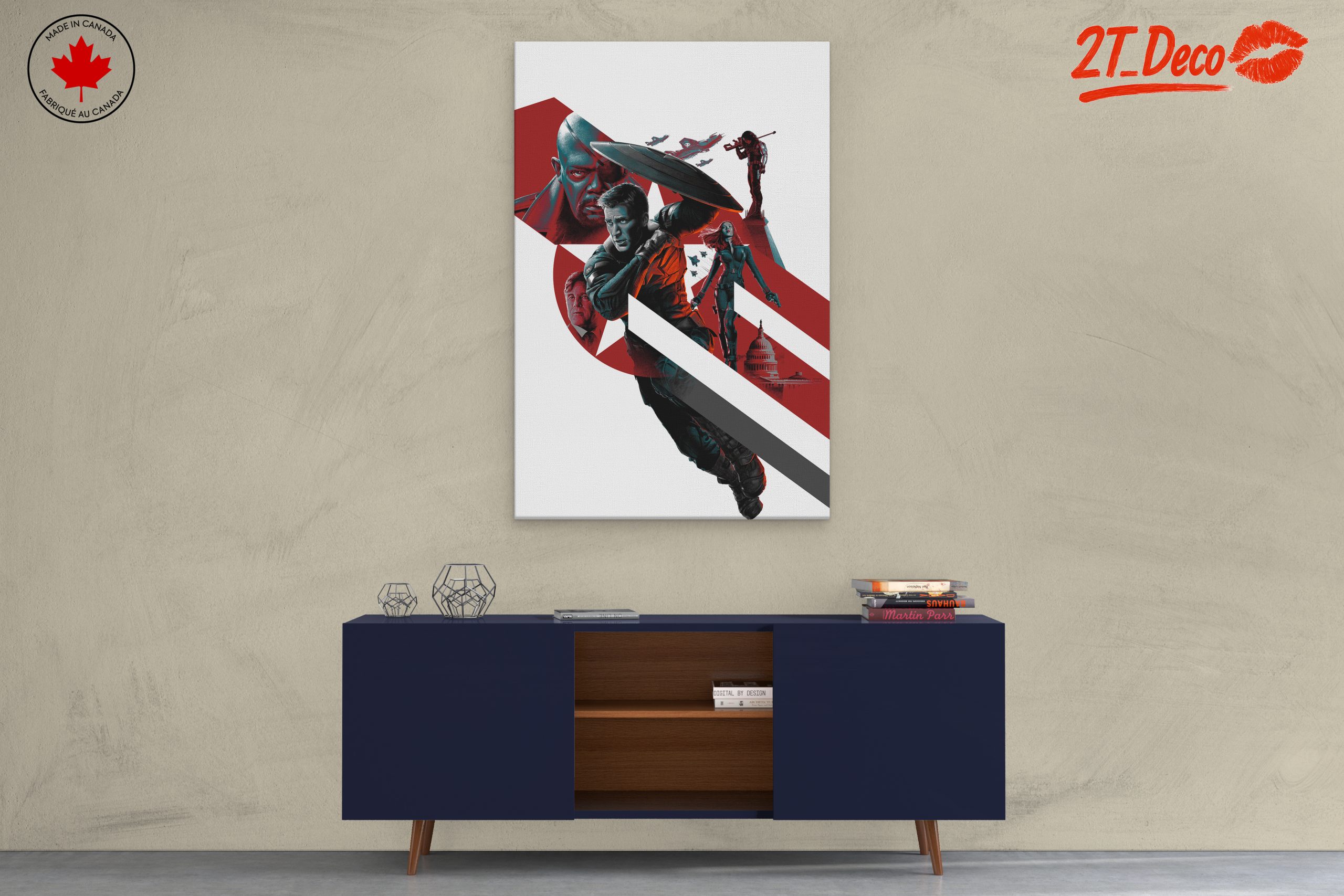 Captain America and Marvel Heroes Art - Image 3